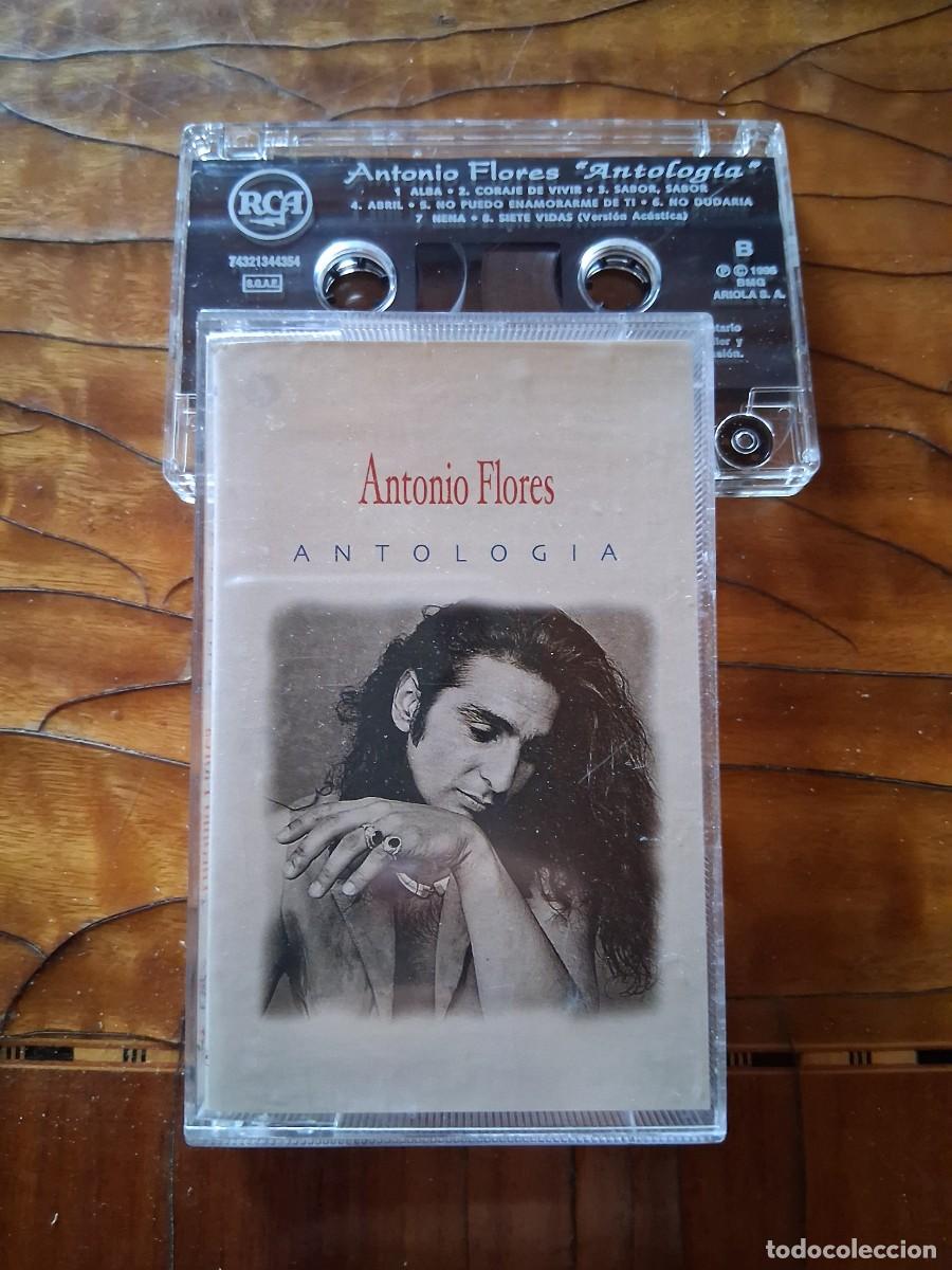 Casetes antiguos: Casete Antonio Flores antologia
