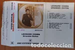 Casetes antiguos: Leonard Cohen - Grandes Exitos (CBS, 1975) - Foto 1