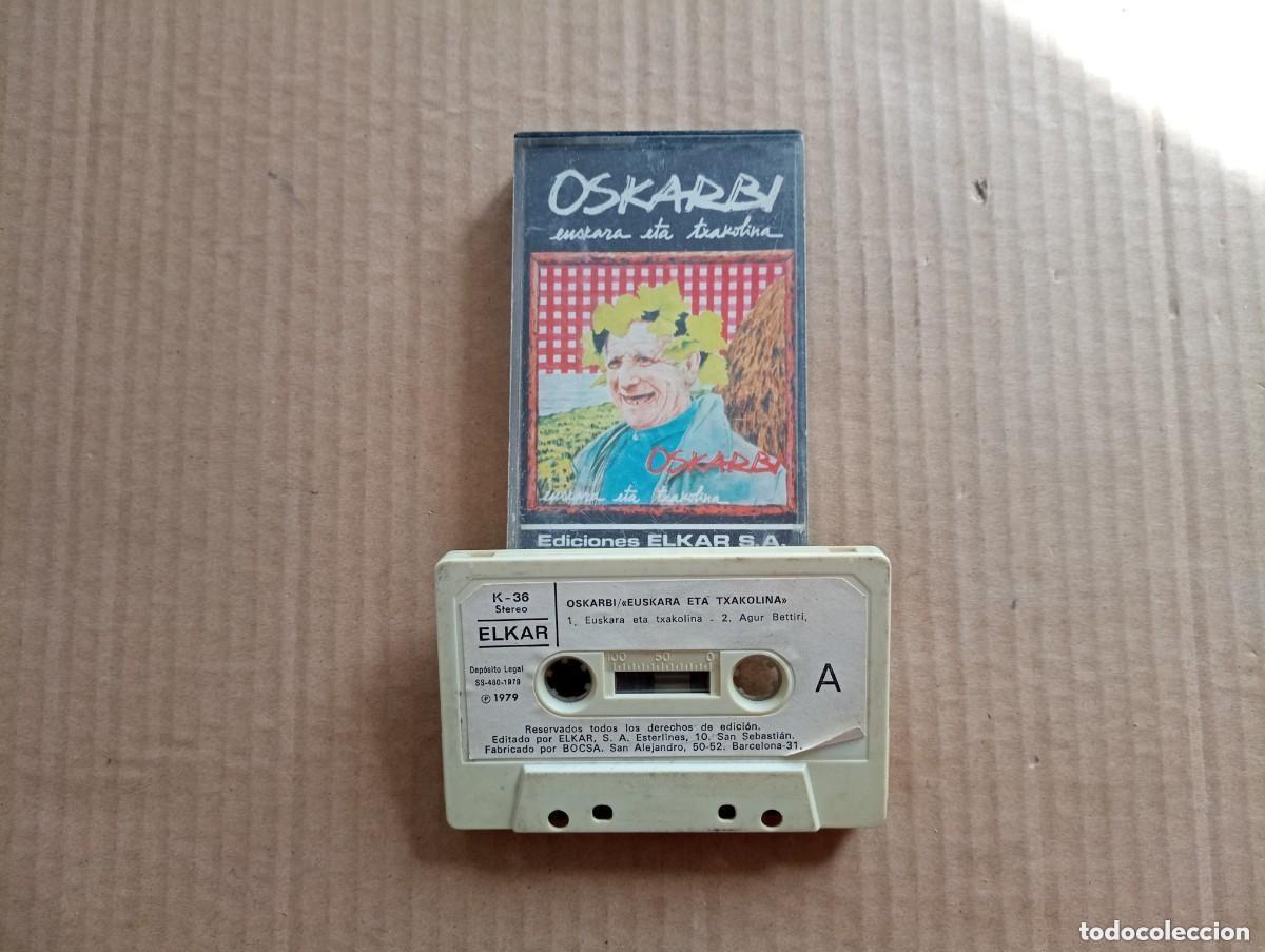 Casetes antiguos: Oskarbi - Euskara Eta Txakolina (Elkar, 1979) - rara