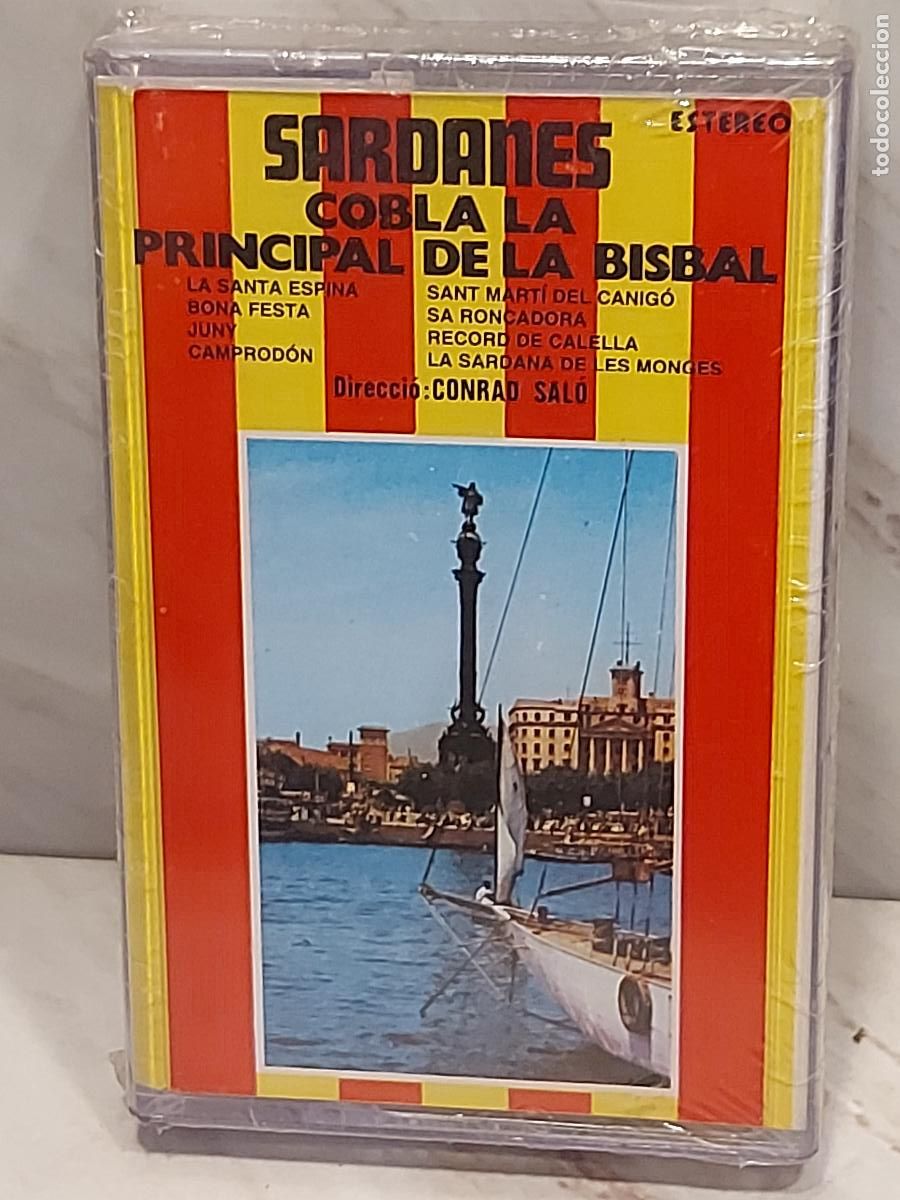 Casetes antiguos: COBLA LA PRINCIPAL DE LA BISBAL | SARDANES | MC-DCD BC-60122 | ESPA&Ntilde;A 1988 | PRECINTADO