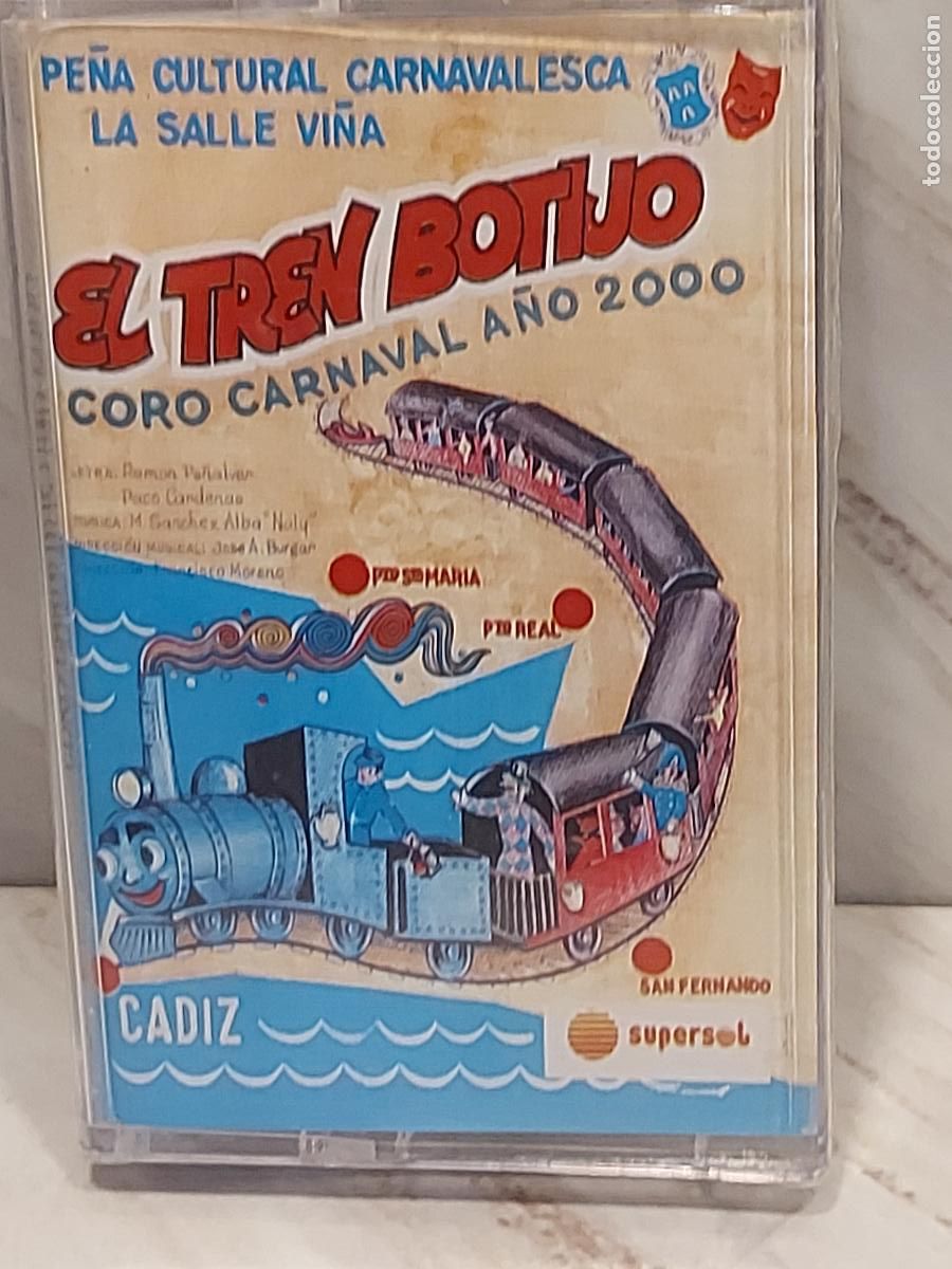 Casetes antiguos: CORO EL TREN BOTIJO | CARNAVAL 2000 | MC-FONORUZ C-2114 | PRECINTADO