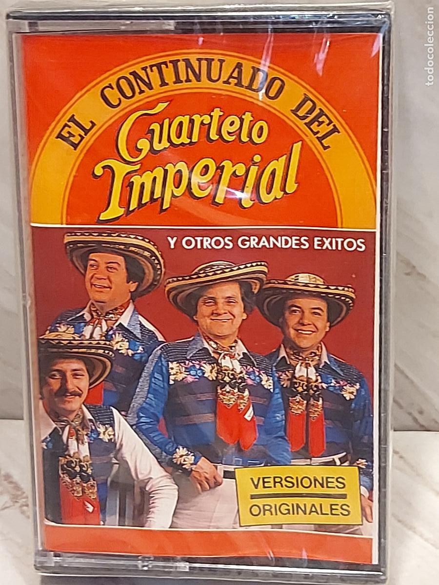 Casetes antiguos: CUARTETO IMPERIAL | EL CONTINUADO Y OTROS GRANDES &Eacute;XITOS | MC-CBS | PRECINTADO