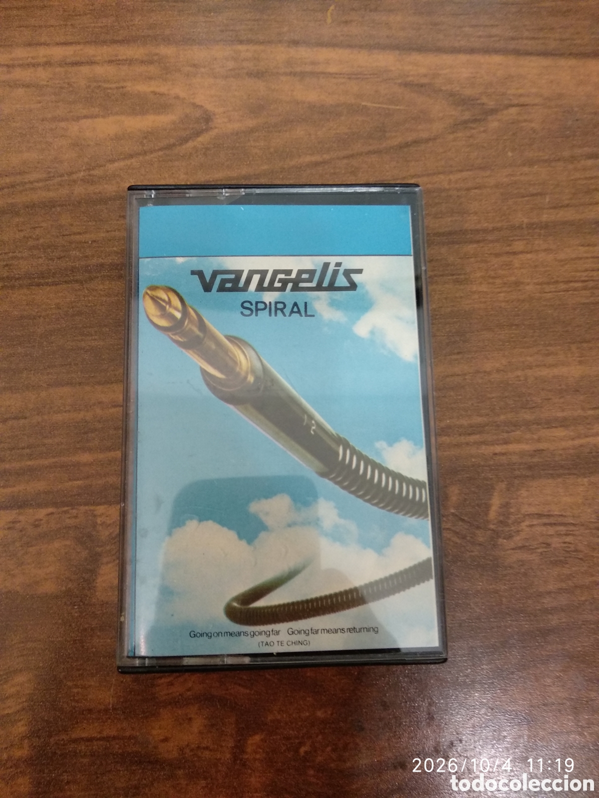 Casetes antiguos: Cassette Vangelis Spiral - Foto 1