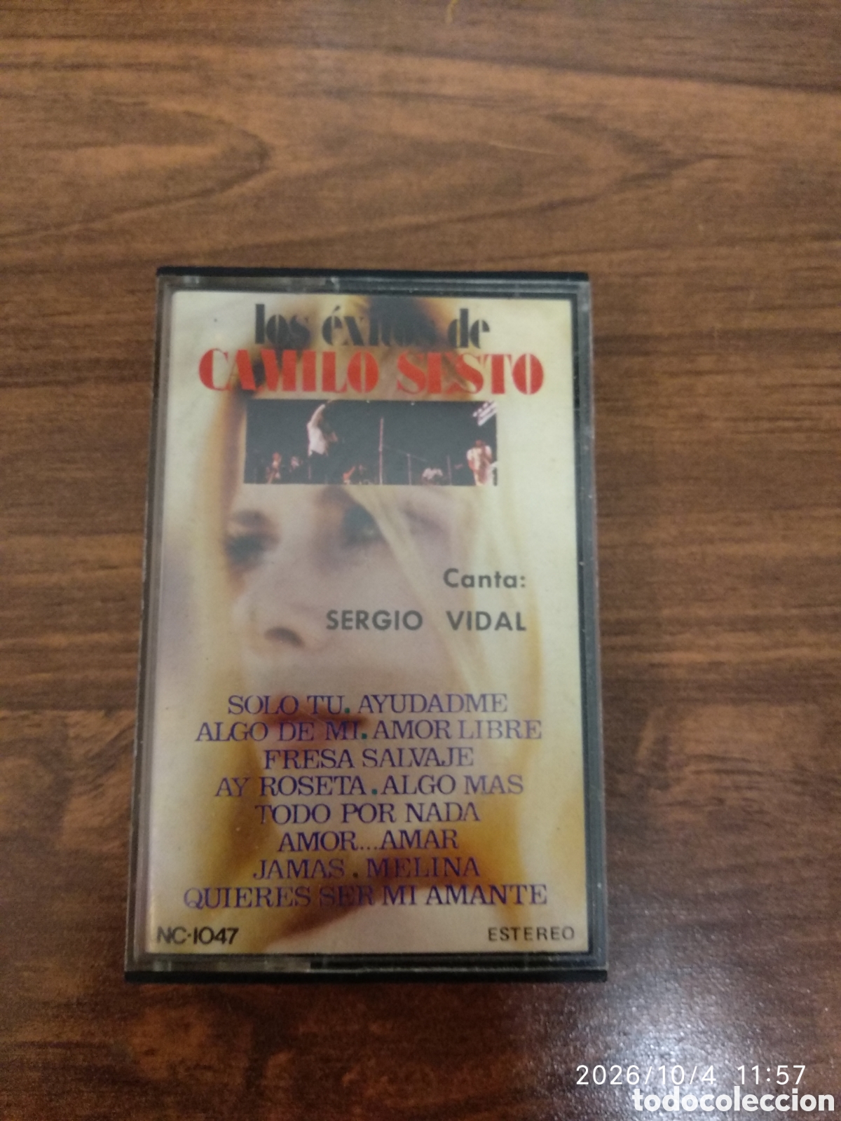 Casetes antiguos: Los &eacute;xitos de Camilo Sesto (Sergio Vidal) - Foto 1