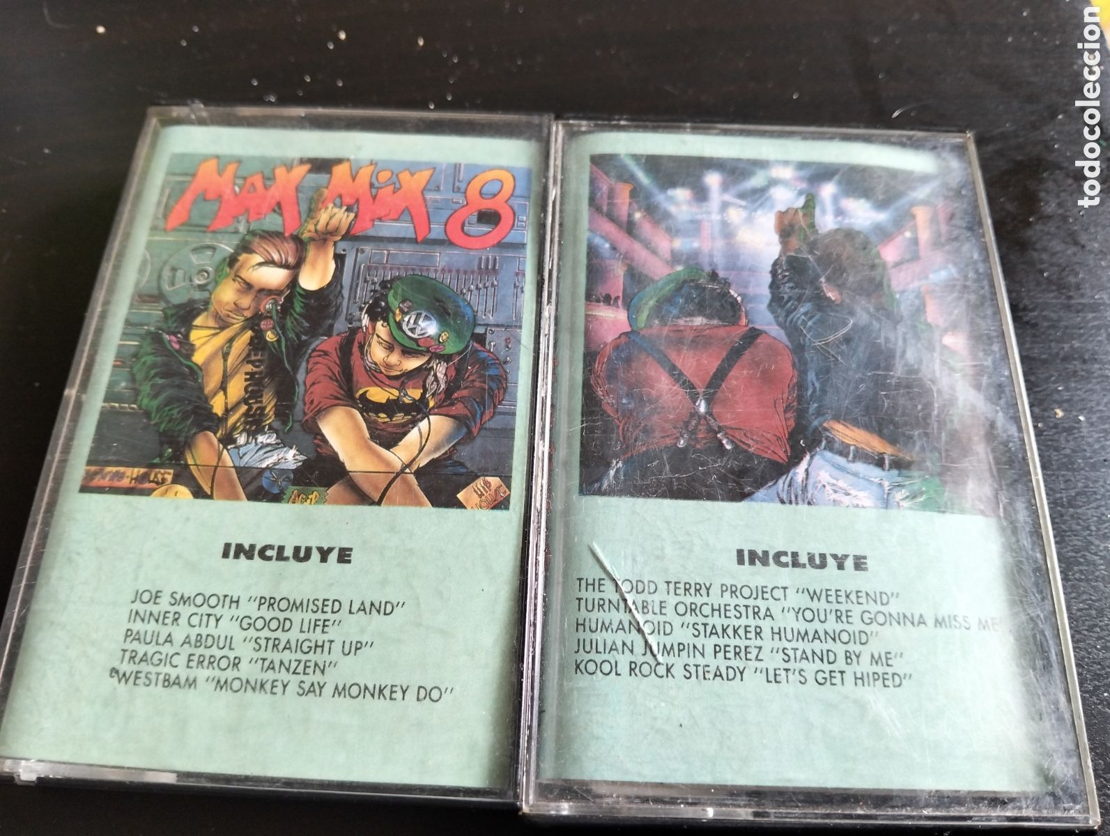 Casetes antiguos: Doble casete max mix 8