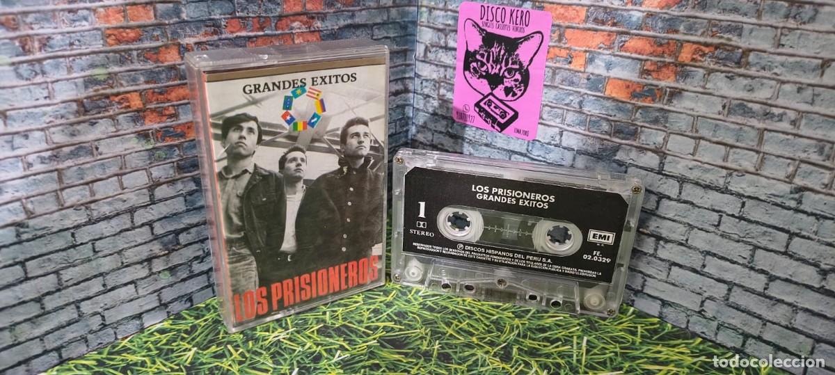 Casetes antiguos: Los Prisioneros &rdquo;Grandes Exitos&rdquo; Cassette edicion peruana