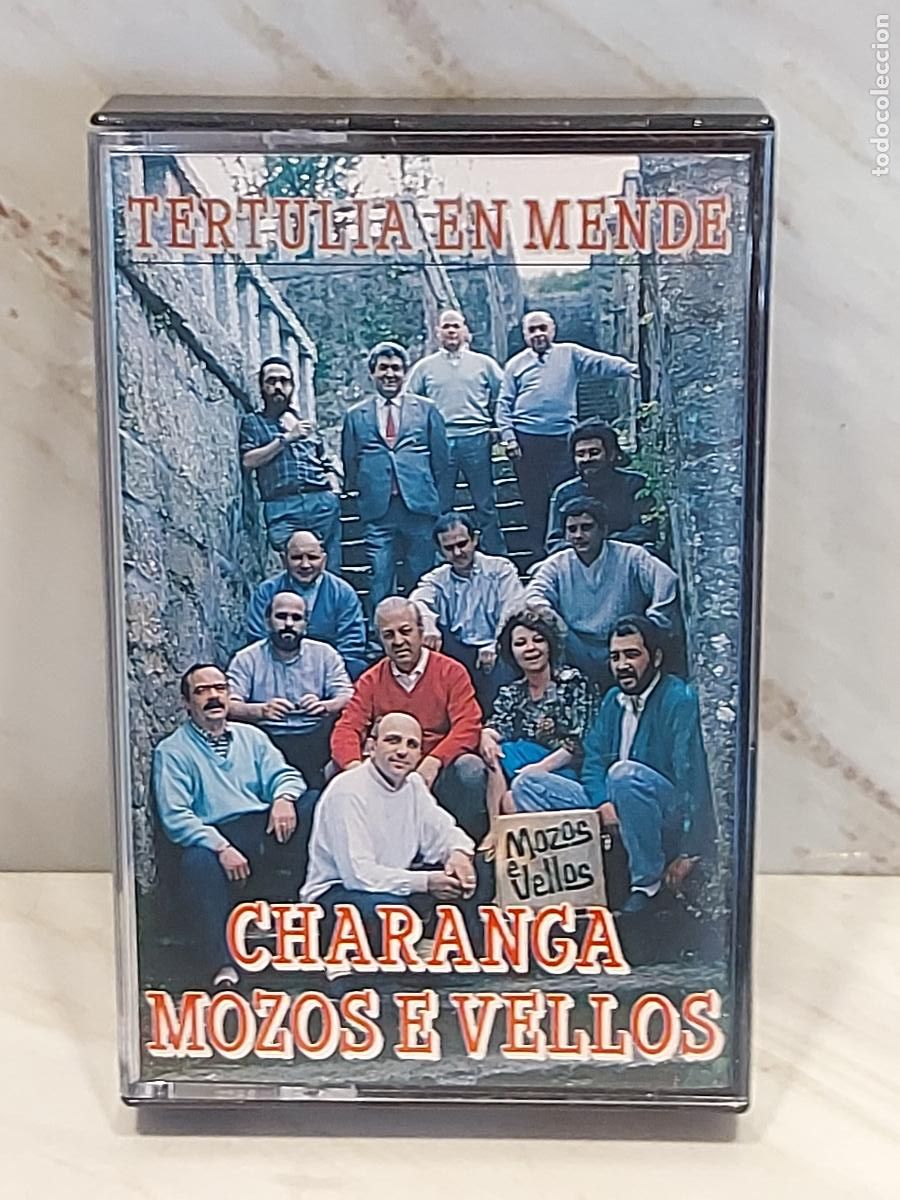Casetes antiguos: CHARANGA MOZOS E VELLOS | TERTULIA EN MENDE | MC-DIAMANTE 15.0422 | ESPA&Ntilde;A 1988 | DE LUJO