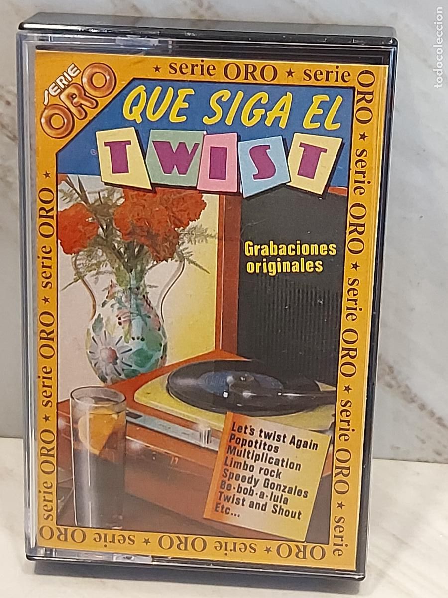 Casetes antiguos: QUE SIGA EL TWIST | MC-BELTER 3-28.012 | ESPA&Ntilde;A 1983 | SERIE ORO | DE LUJO