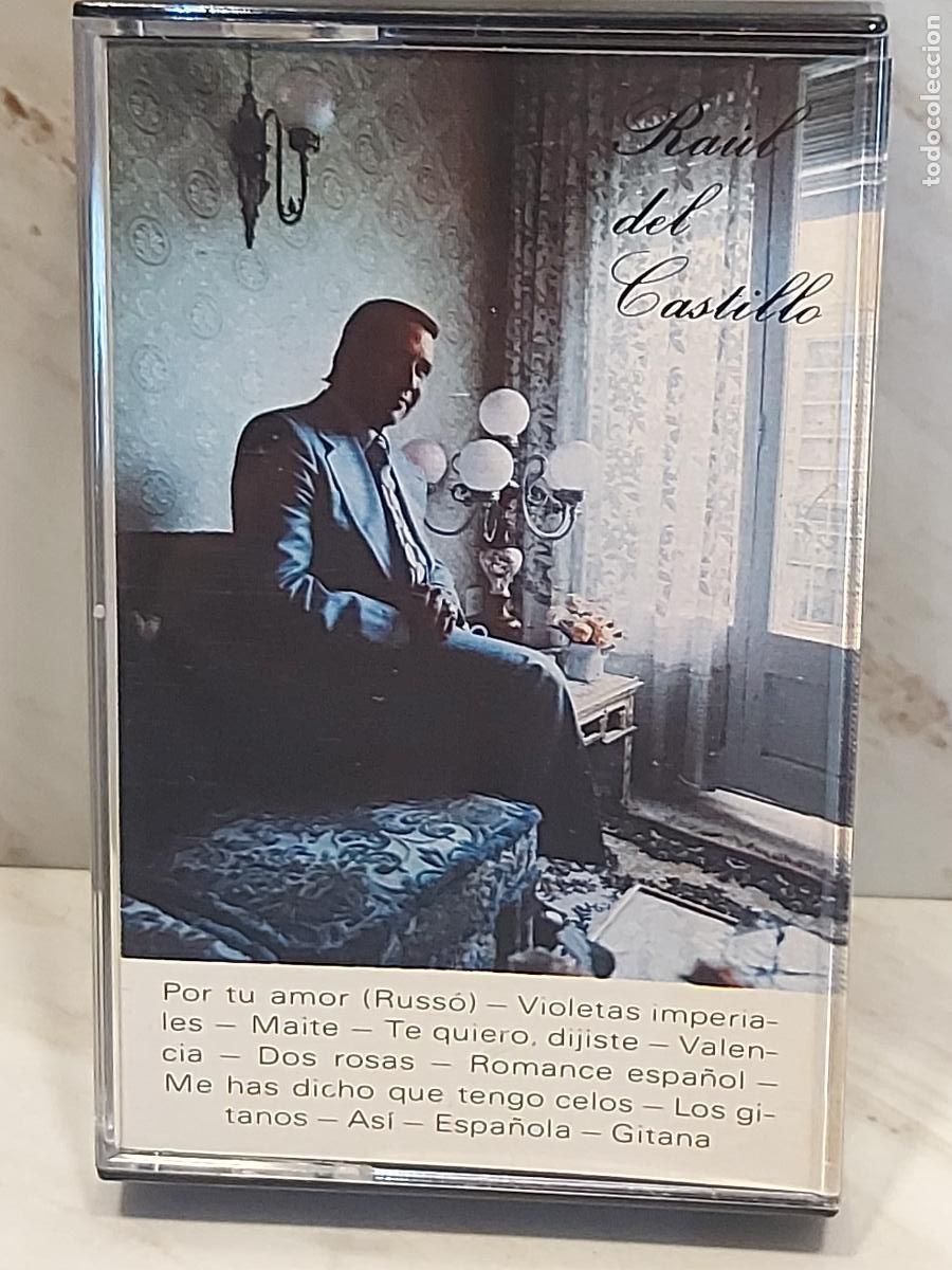 Casetes antiguos: RA&Uacute;L DEL CASTILLO | POR TU AMOR | MC-ZARTOS ZC-2023 | ESPA&Ntilde;A 1974 | DE LUJO