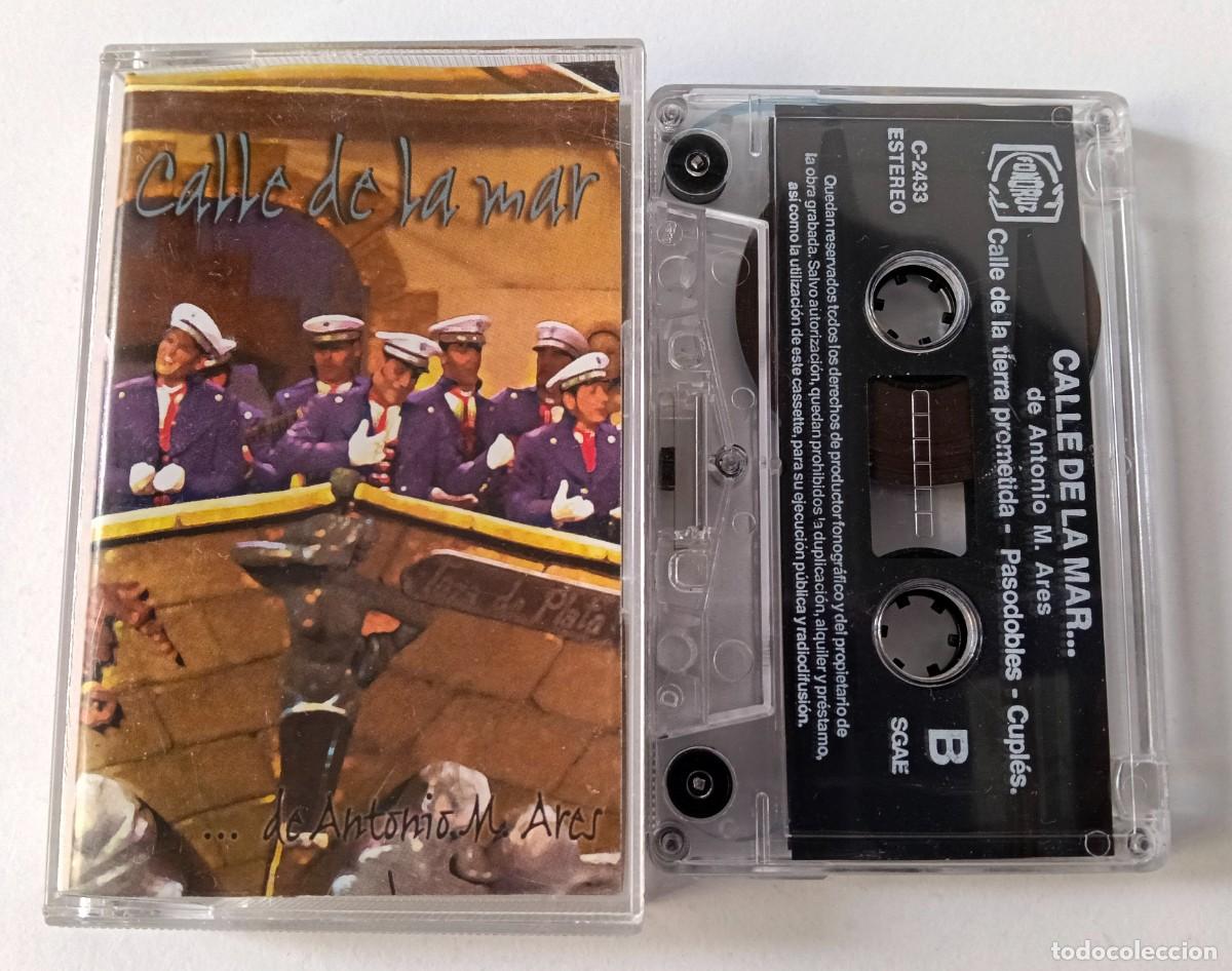 Casetes antiguos: CASSETTE CARNAVAL DE C&Aacute;DIZ 2003 COMPARSA CALLE DE LA MAR DE ANTONIO MARTINEZ ARES - Foto 1