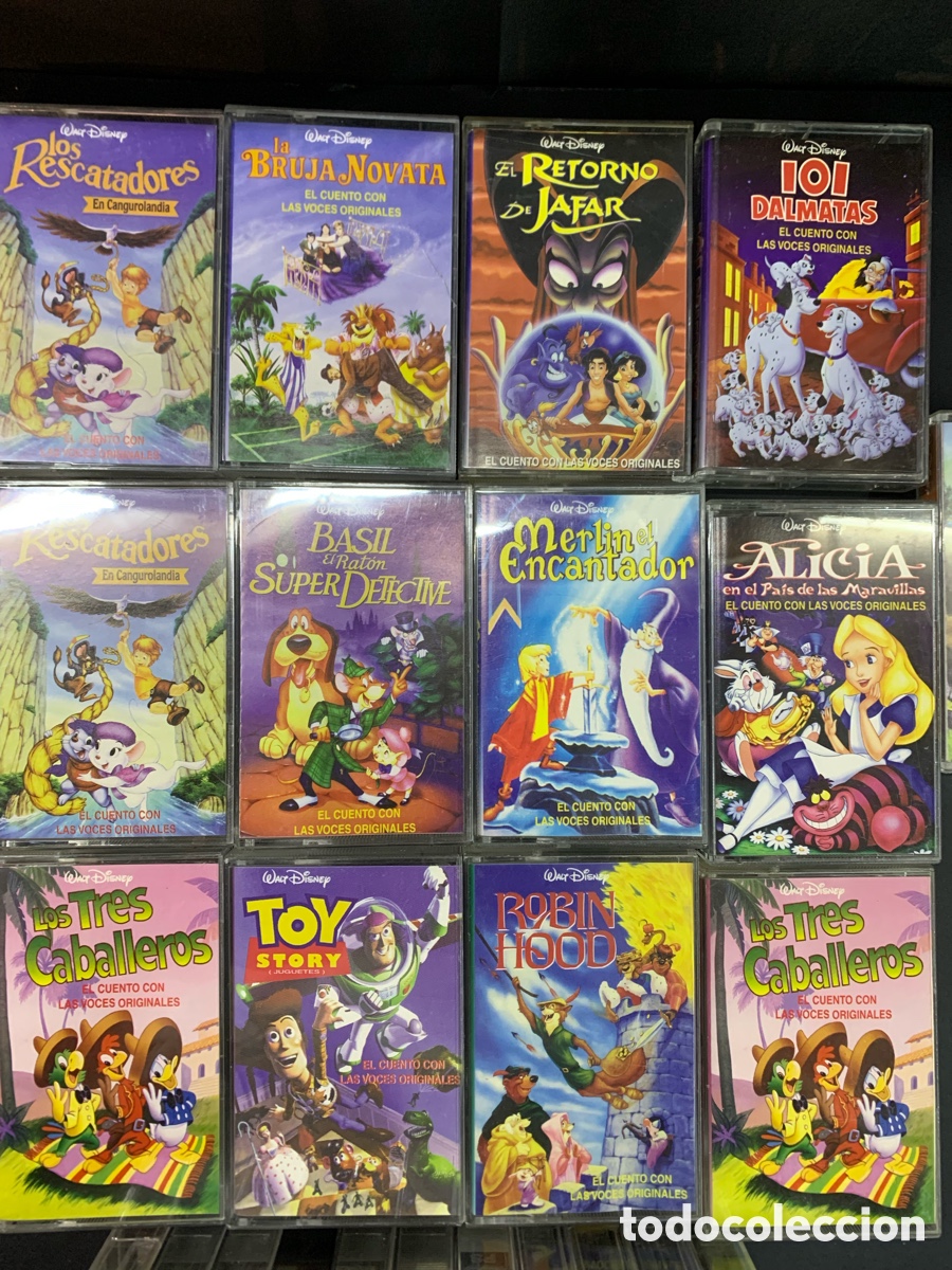 Casetes antiguos: Cintas de casetes Disney como nuevo - Foto 2