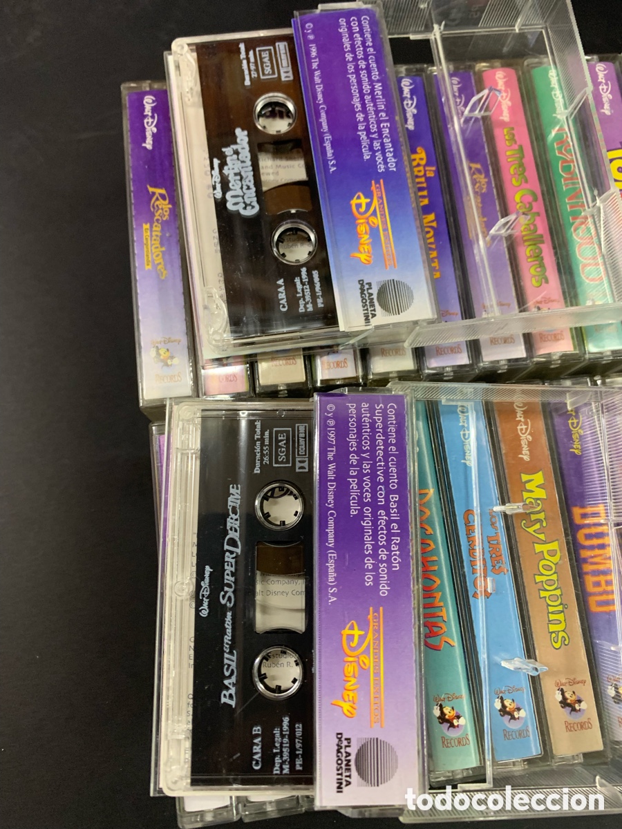 Casetes antiguos: Cintas de casetes Disney como nuevo - Foto 4