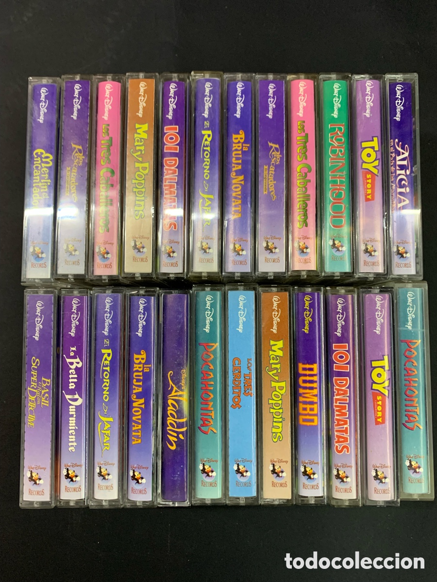 Casetes antiguos: Cintas de casetes Disney como nuevo - Foto 1