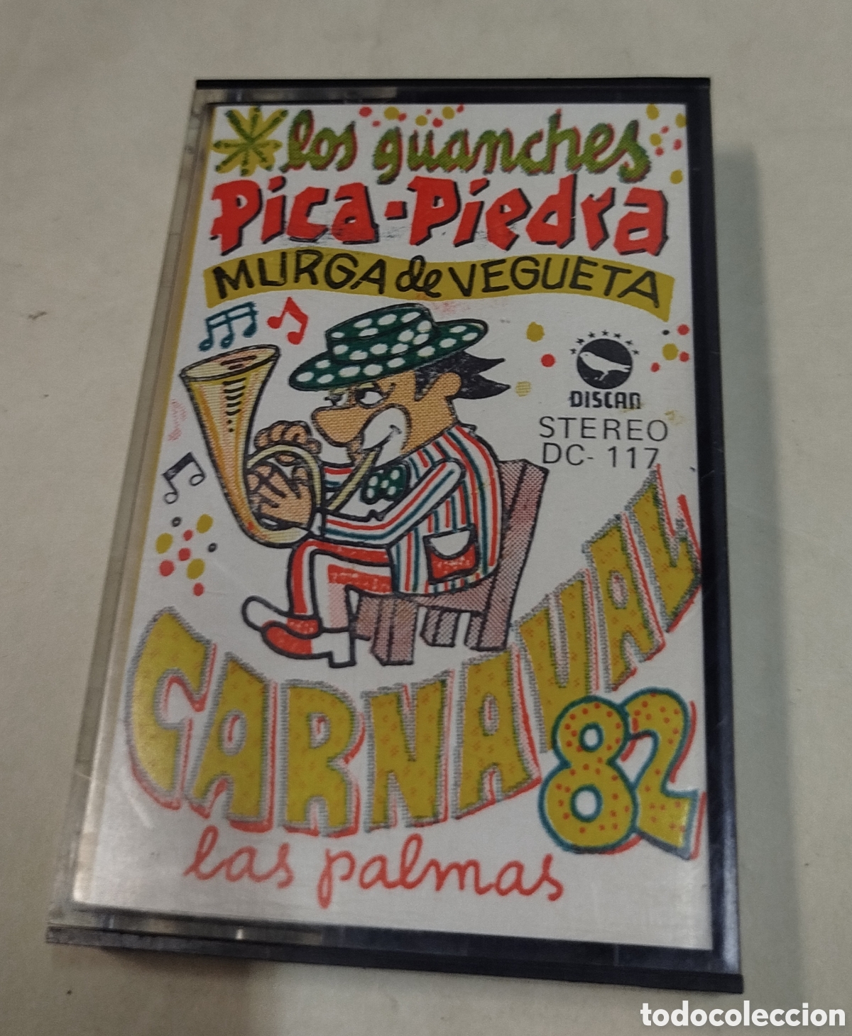 Casetes antiguos: Murga los guanches picapiedra. Carnaval 82. CASSETTE