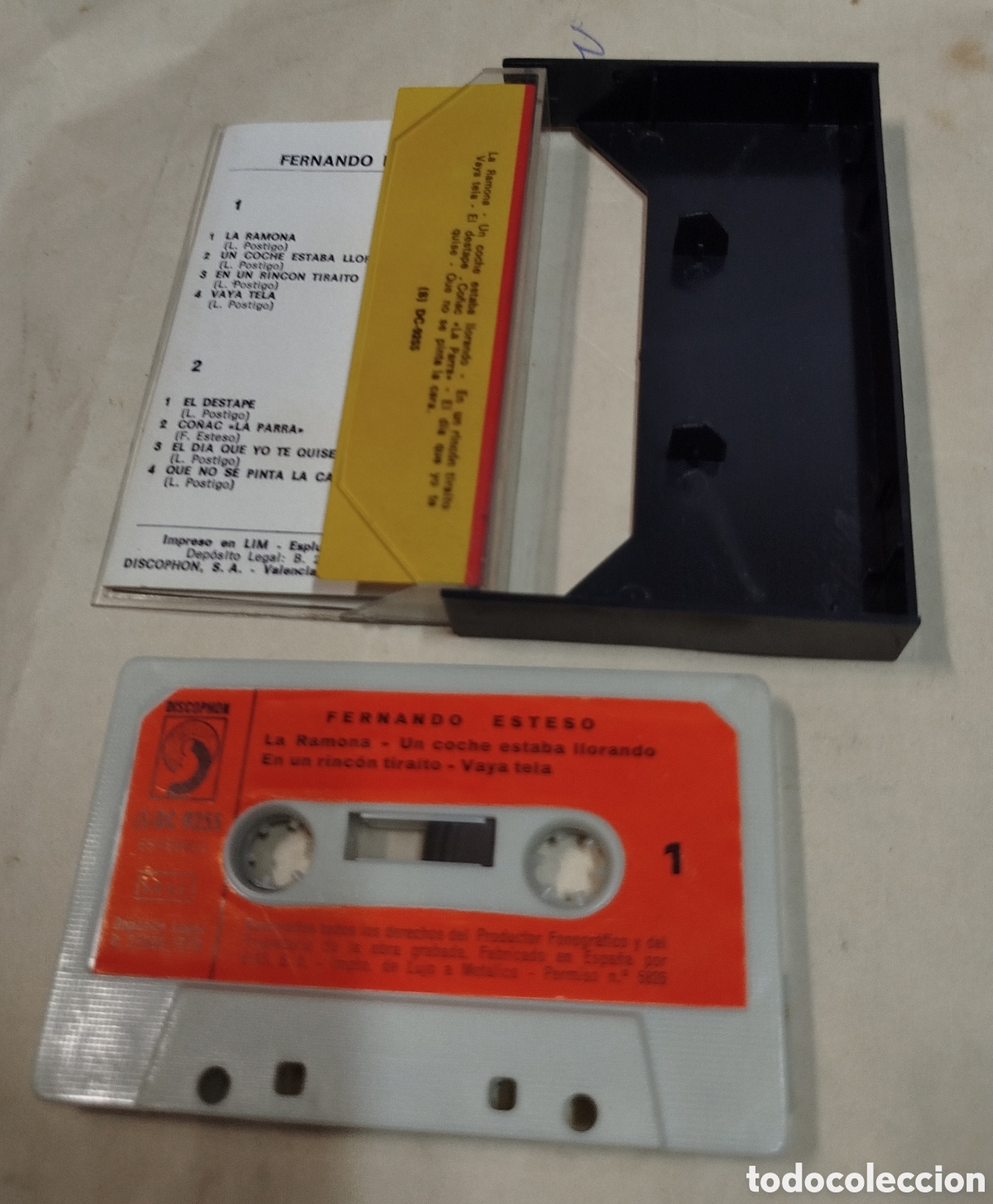 Casetes antiguos: Fernando esteso - La Ramona. CASSETTE - Foto 2
