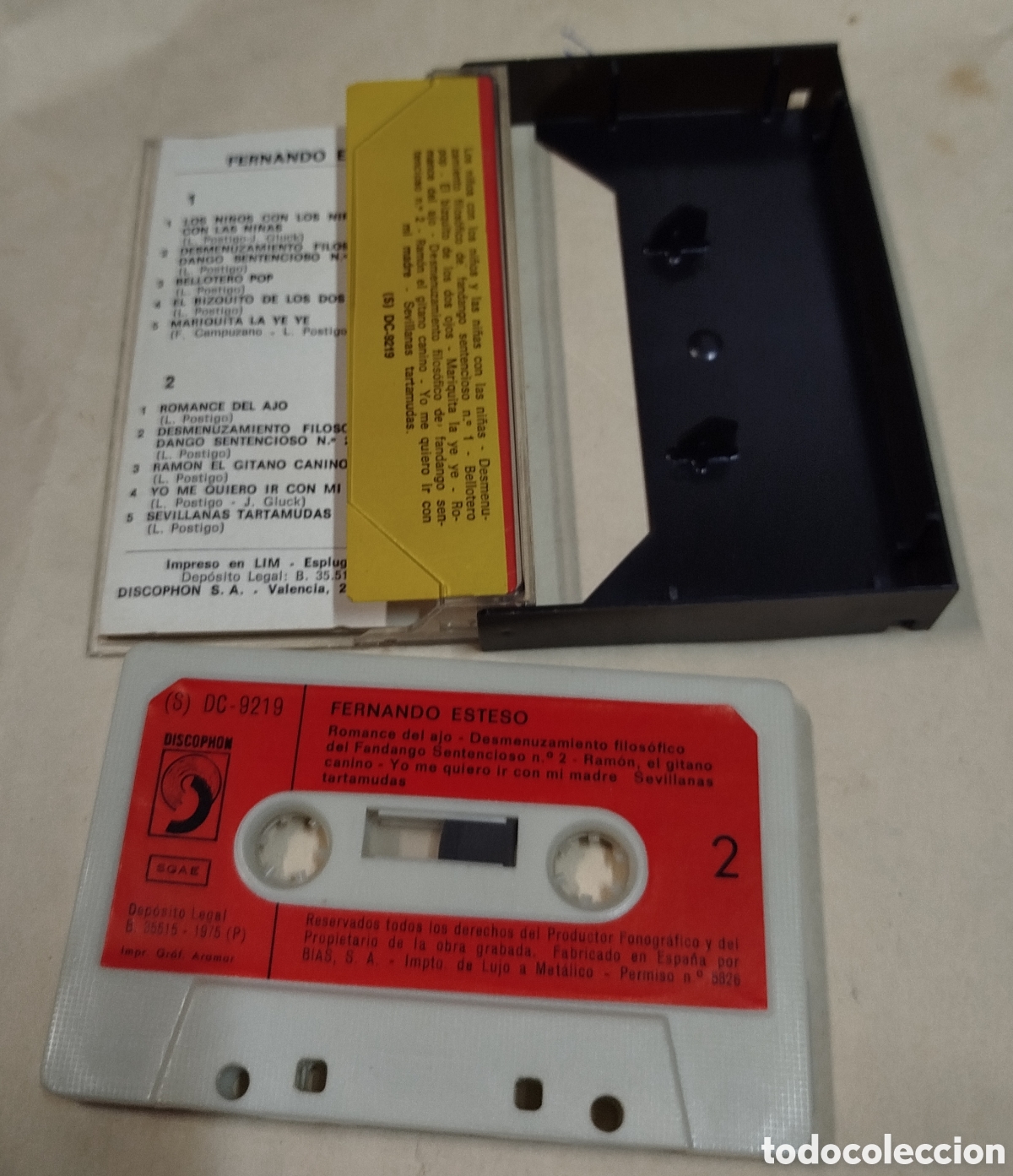 Casetes antiguos: Fernando esteso. CASSETTE - Foto 2