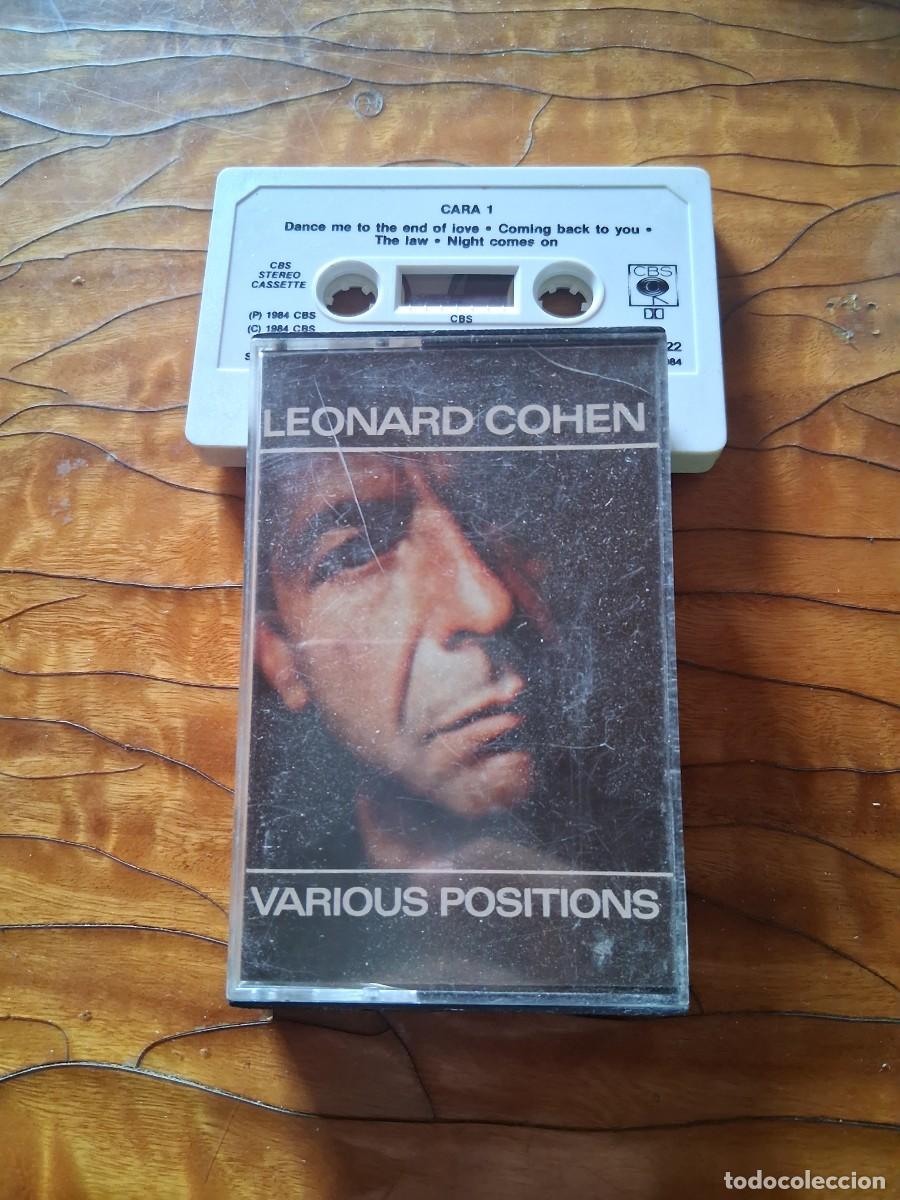 Casetes antiguos: Cinta casete de m&uacute;sica LEONARD COHEN VARIOUS POSITIONS Folk rock Soft