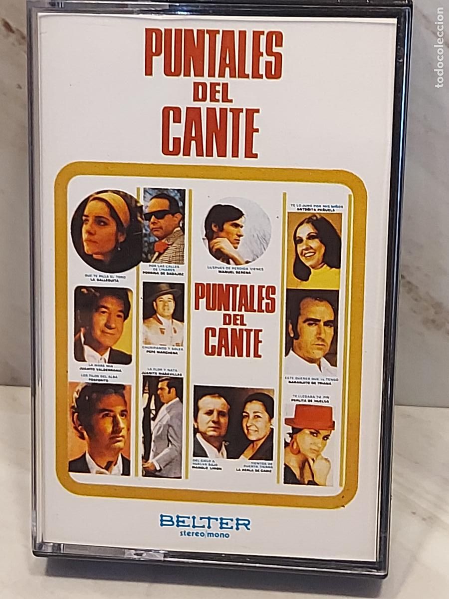 Casetes antiguos: PUNTALES DEL CANTE | MC-BELTER 95.075 | ESPA&Ntilde;A 1973 | DE LUJO