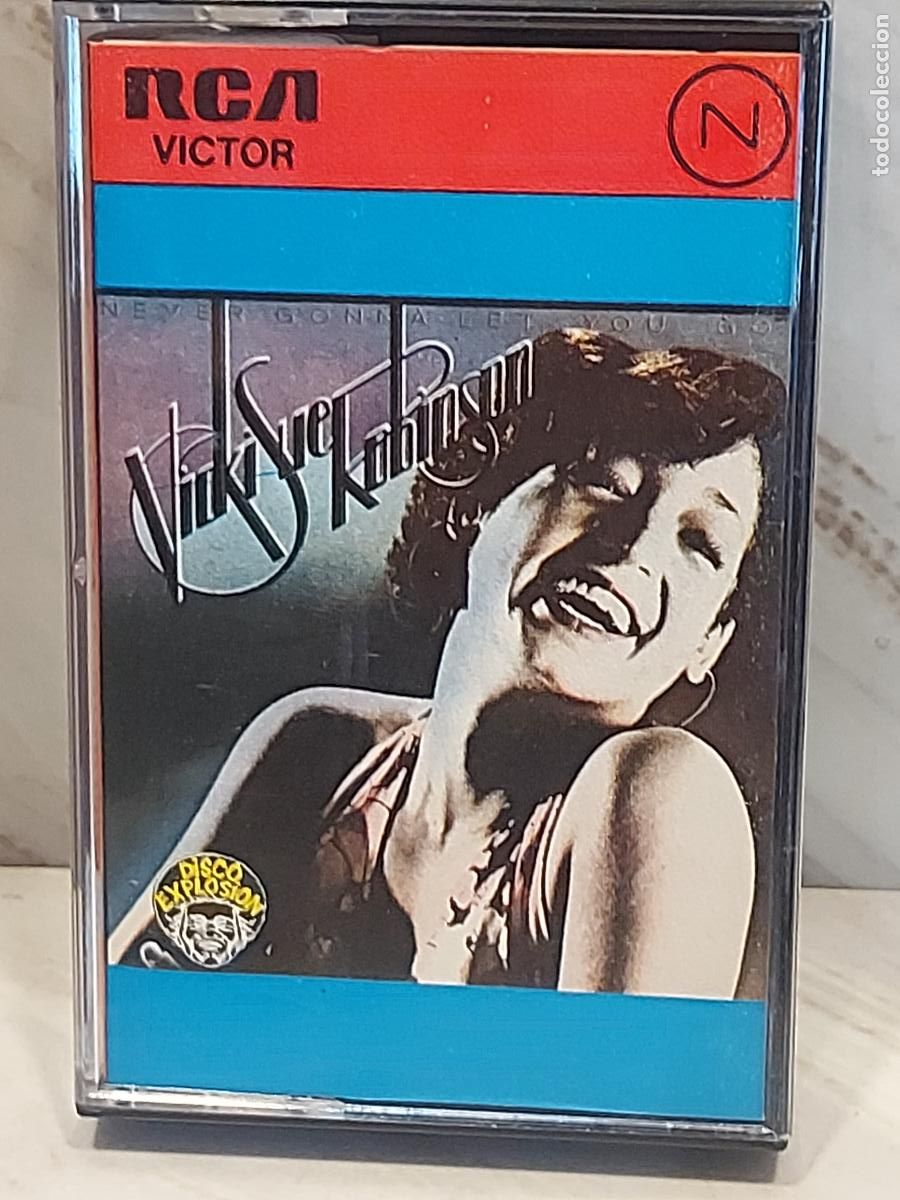 Casetes antiguos: VICKI SUE ROBINSON | NEVER GONNA LET YOU GO | MC-RCA APK1-1256 | ESPA&Ntilde;A 1976 | DE LUJO