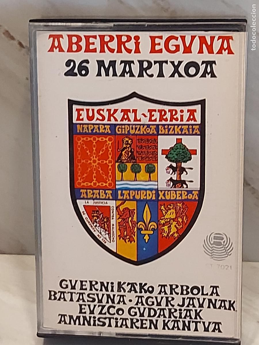Casetes antiguos: ABERRI EGUNA 26 MARTXOA | MC-ST 7.021 | ESPA&Ntilde;A 1978 | EUSKAL HERRIA | DIF&Iacute;CIL