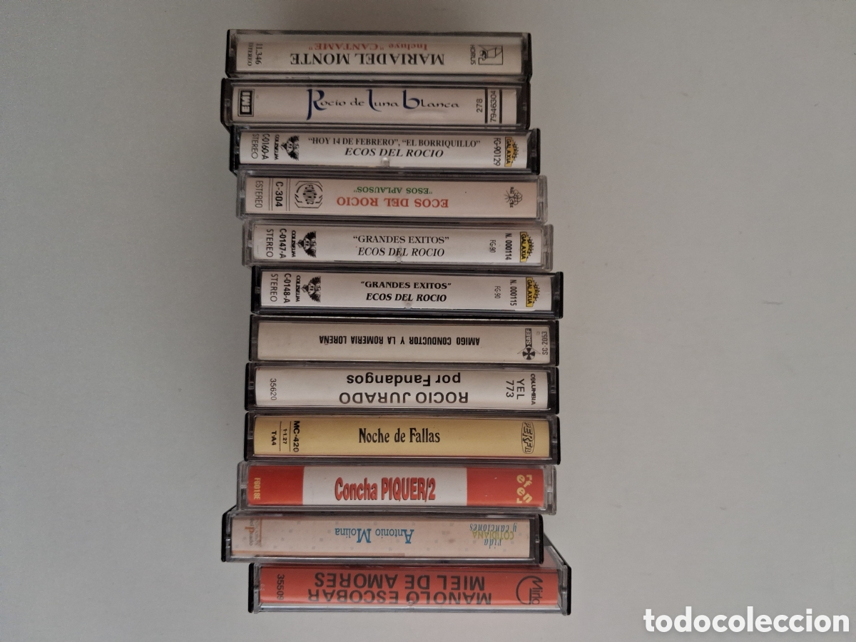 Casetes antiguos: Lote de cassettes de sevillanas, flamenco y copla
