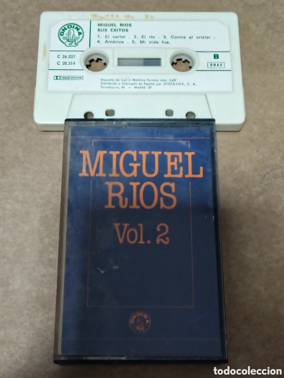 Casetes antiguos: recopilaci&oacute;n cl&aacute;sica de Miguel R&iacute;os lanzada en el a&ntilde;o 1982