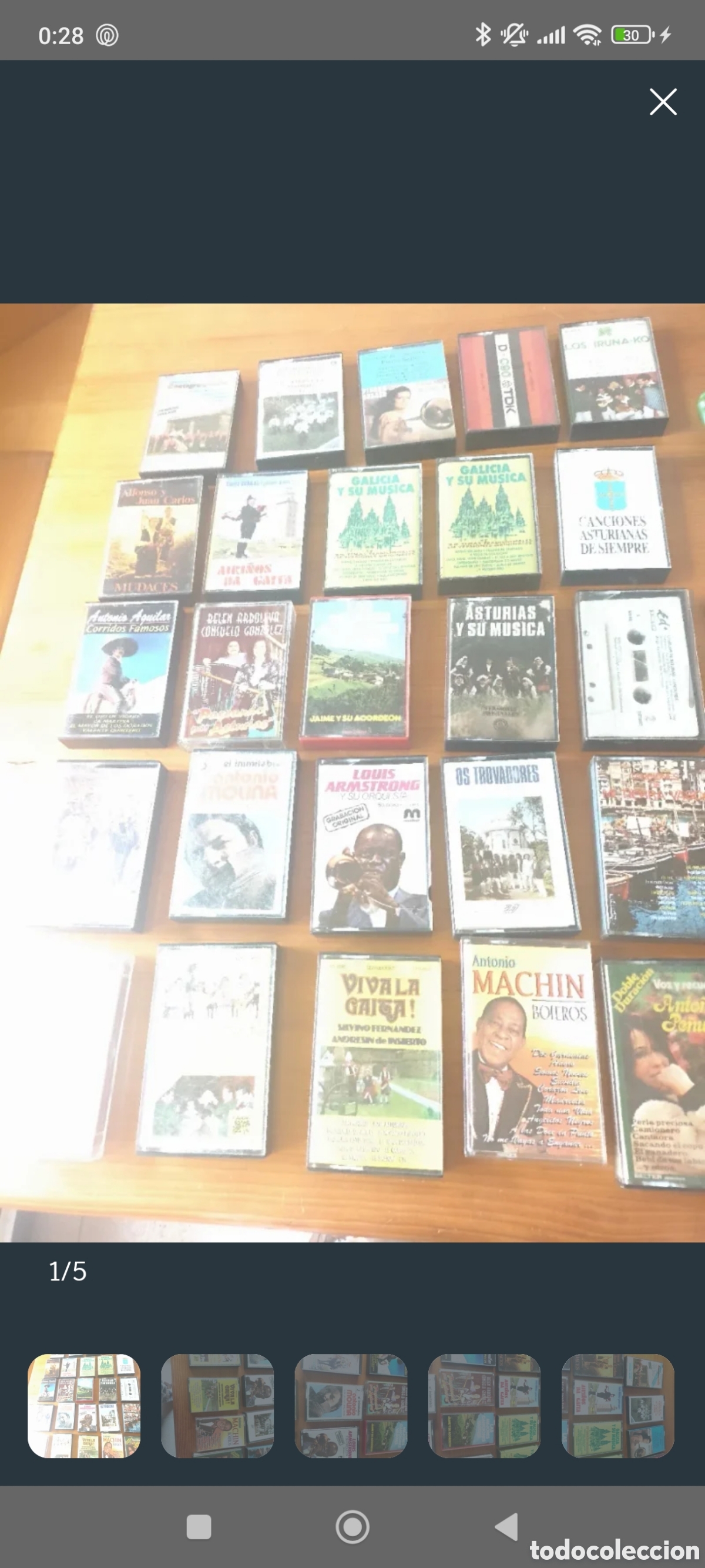 Casetes antiguos: Lote de casetes antiguas