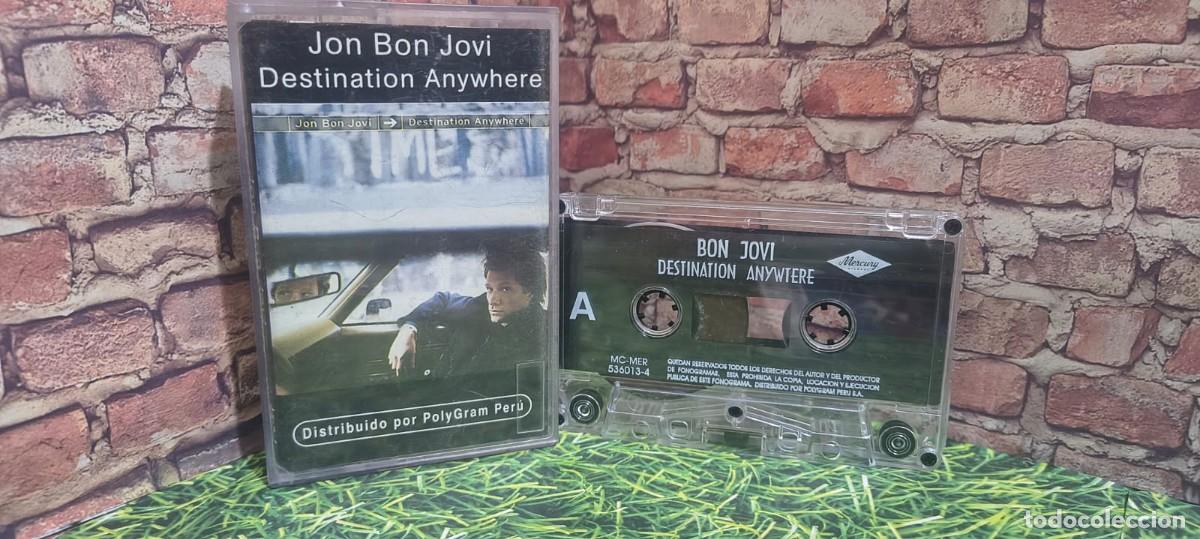 Casetes antiguos: Bon Jovi &rdquo;Destination Everywhere&rdquo; Cassette edicion peruana