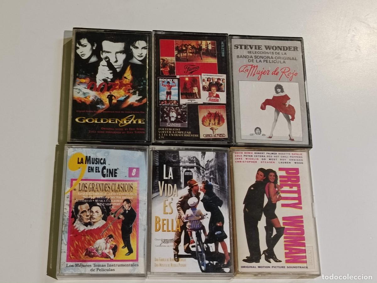 Casetes antiguos: Lote 6 cassette Banda sonora original BSO