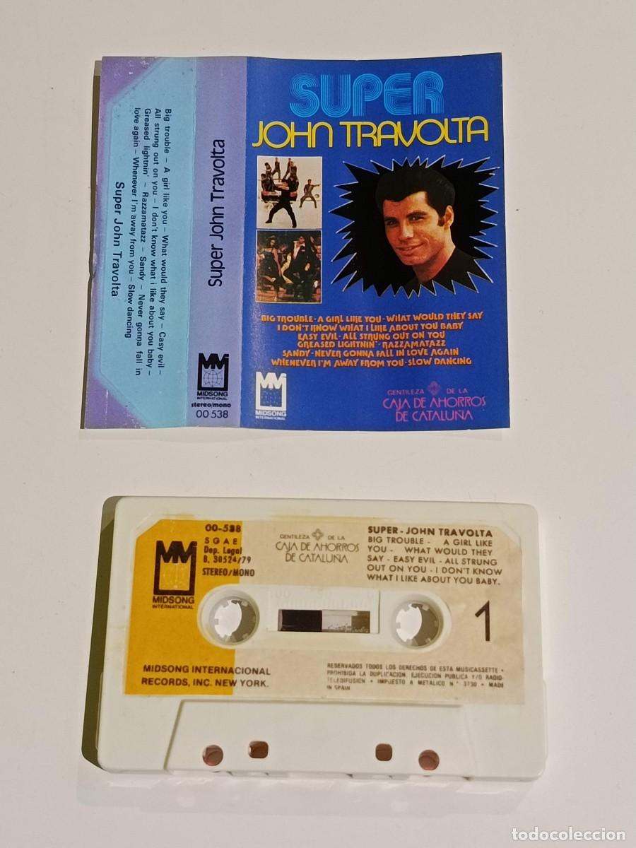 Casetes antiguos: Cassette Super John Travolta - Foto 2