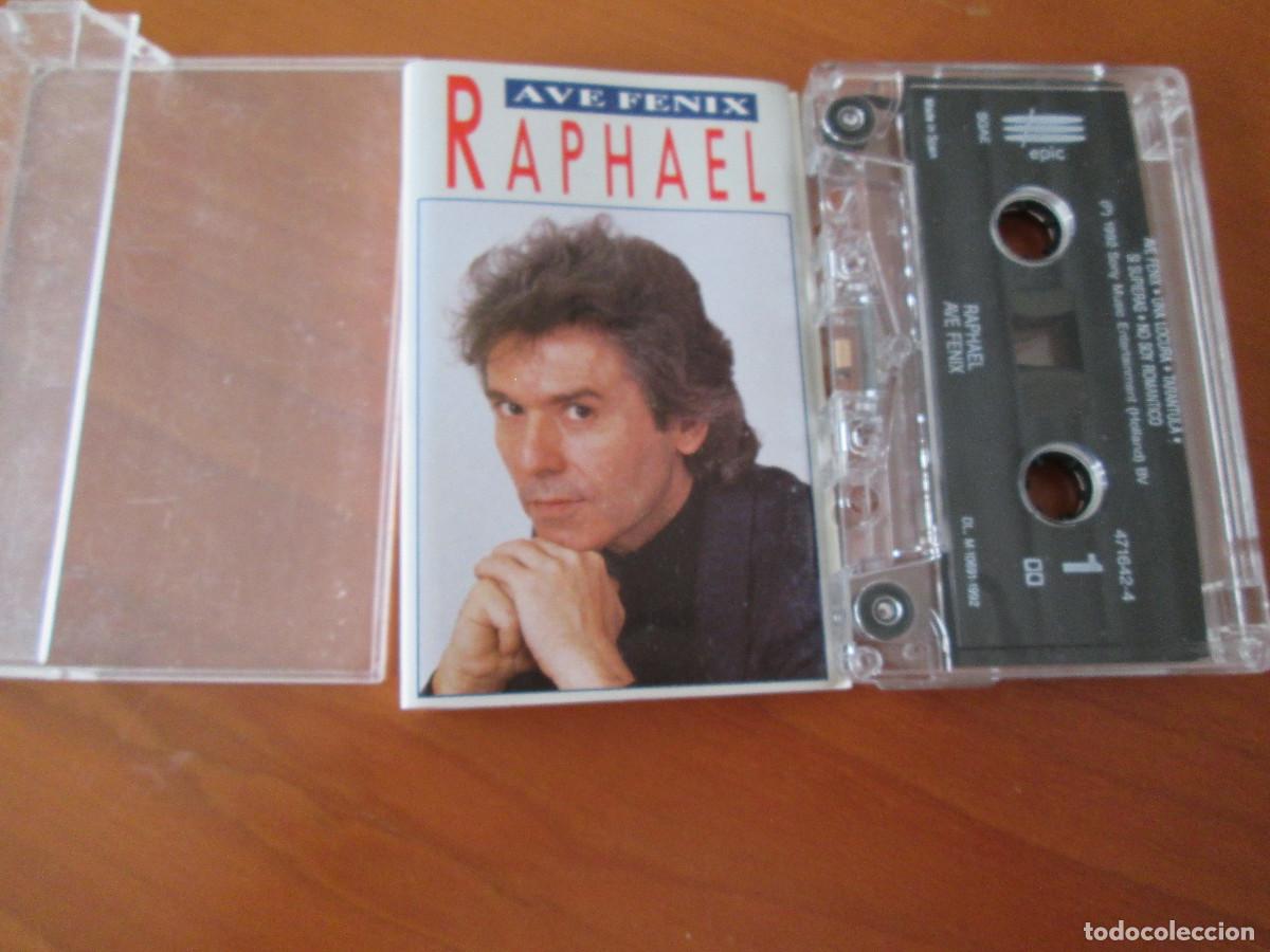 Casetes antiguos: RAPHAEL - AVE FENIX - CASETE EPIC 1992 - 10 TEMAS - Foto 1