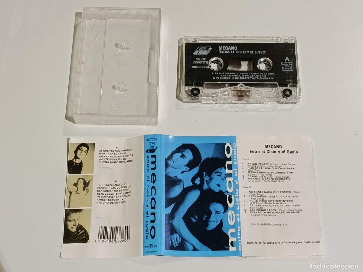 Casetes antiguos: Cassette Mecano Entre el cielo y el suelo - Foto 2