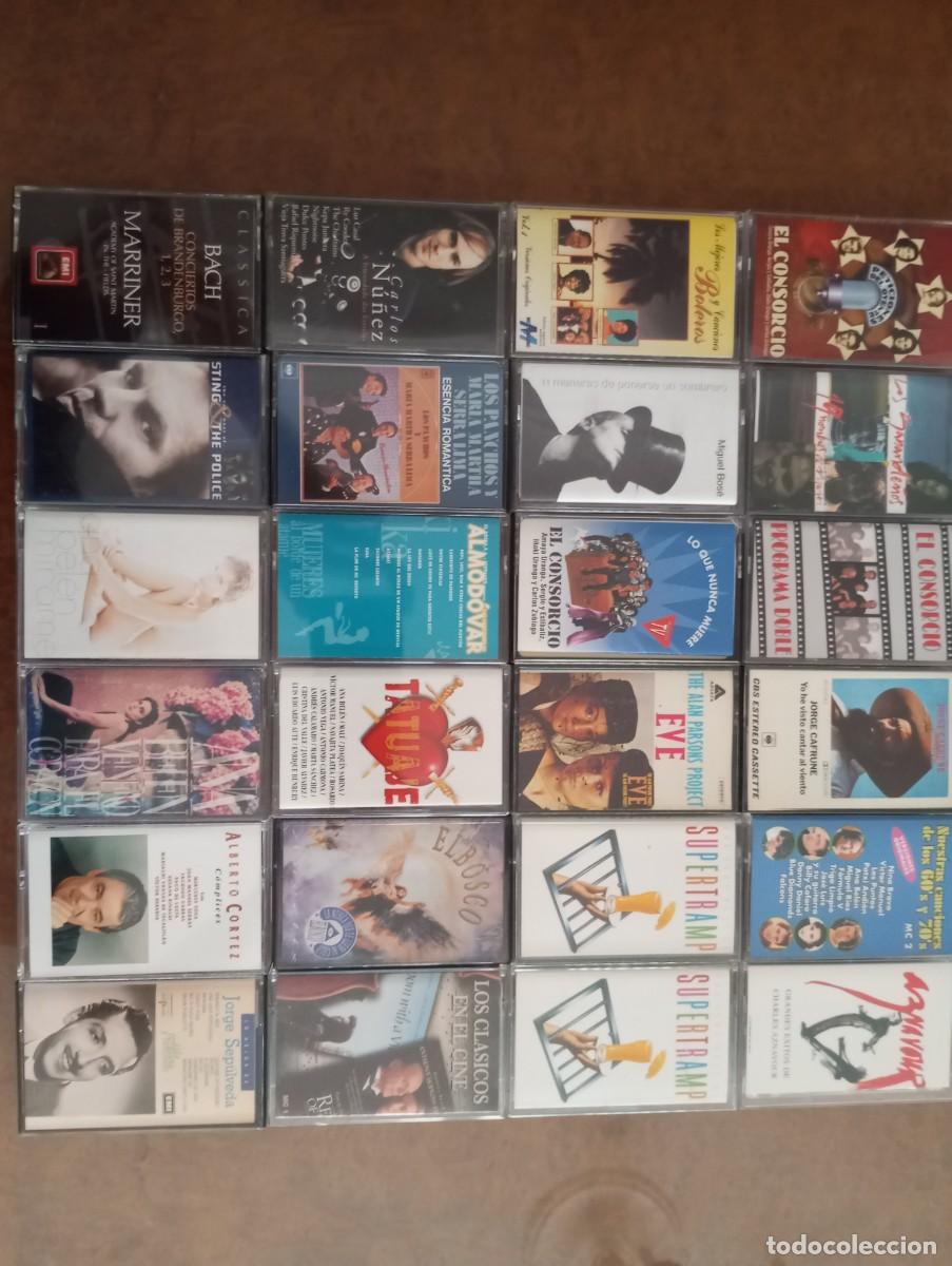 Casetes antiguos: 24 CINTAS DE CASETES MUY VARIADOS (2)