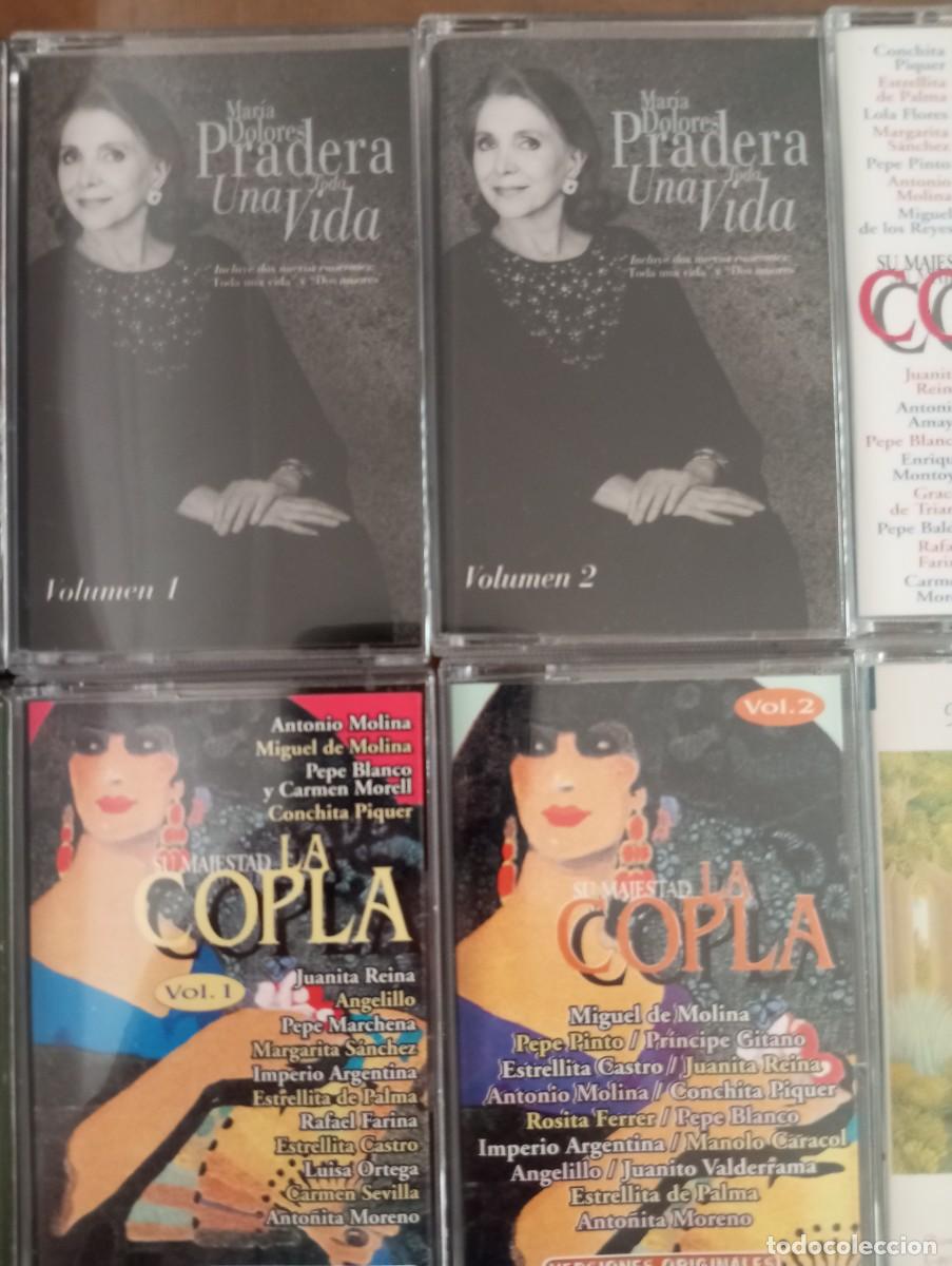Casetes antiguos: 12 CINTAS DE CASETES DE COPLAS - Foto 2