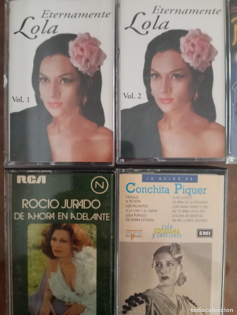 Casetes antiguos: 12 CINTAS DE CASETES DE COPLAS - Foto 3