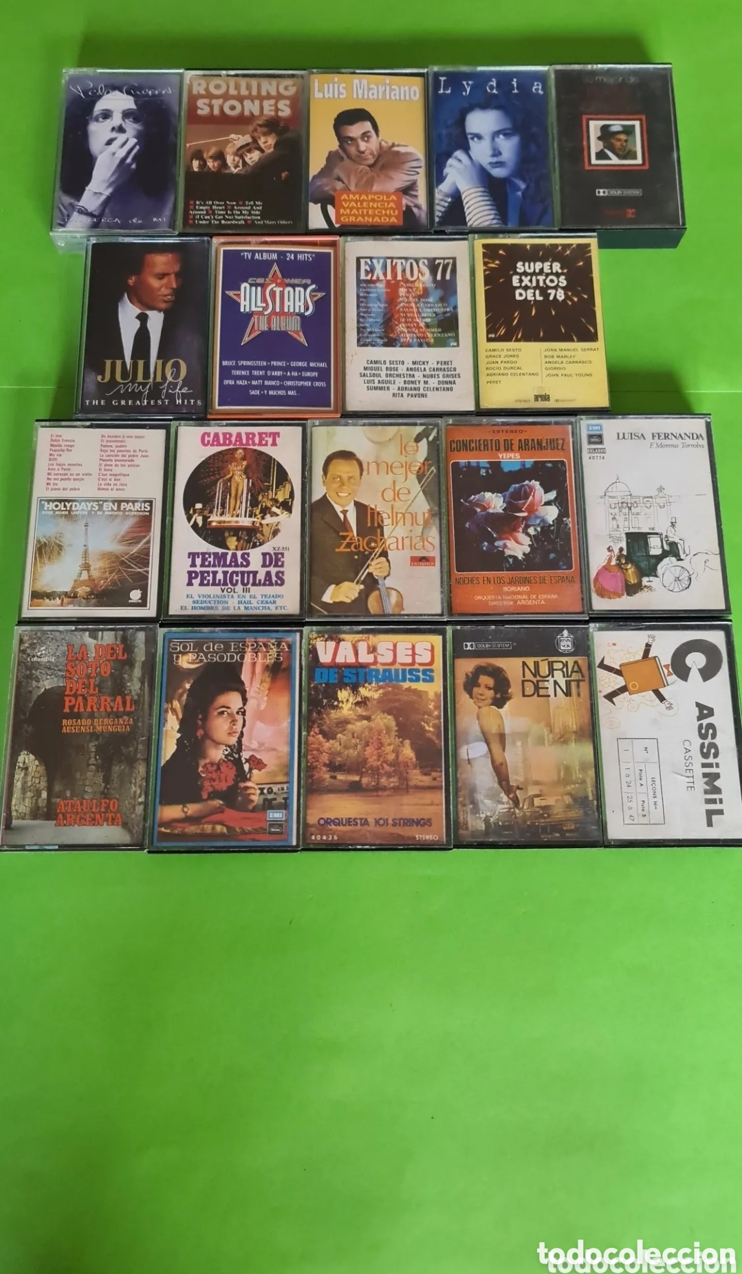 Cassette antiche: Lote de 19 cintas de casetes antiguas