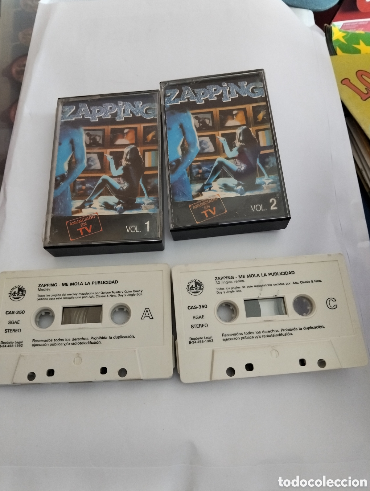 Casetes antiguos: CASETE ZAPPING 2 CINTAS