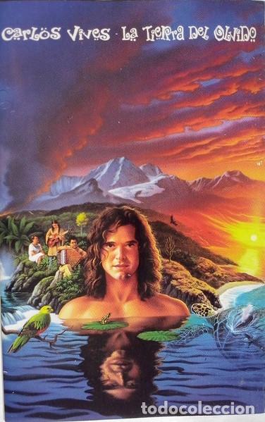 Casetes antiguos: Carlos Vives &ndash; La Tierra Del Olvido (Cassette, Mercury 528 531 4)