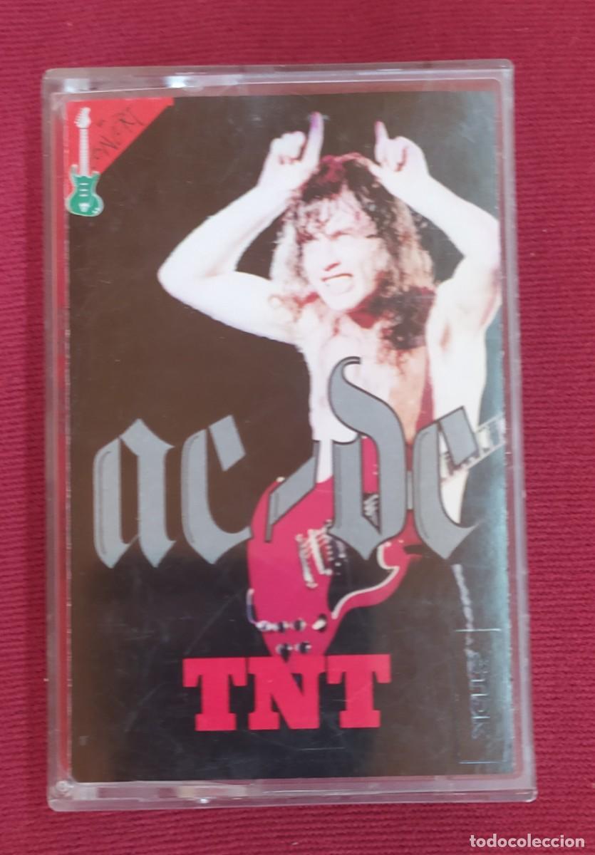 Casetes antiguos: casette AC DC T.N.T. en directo. No oficial