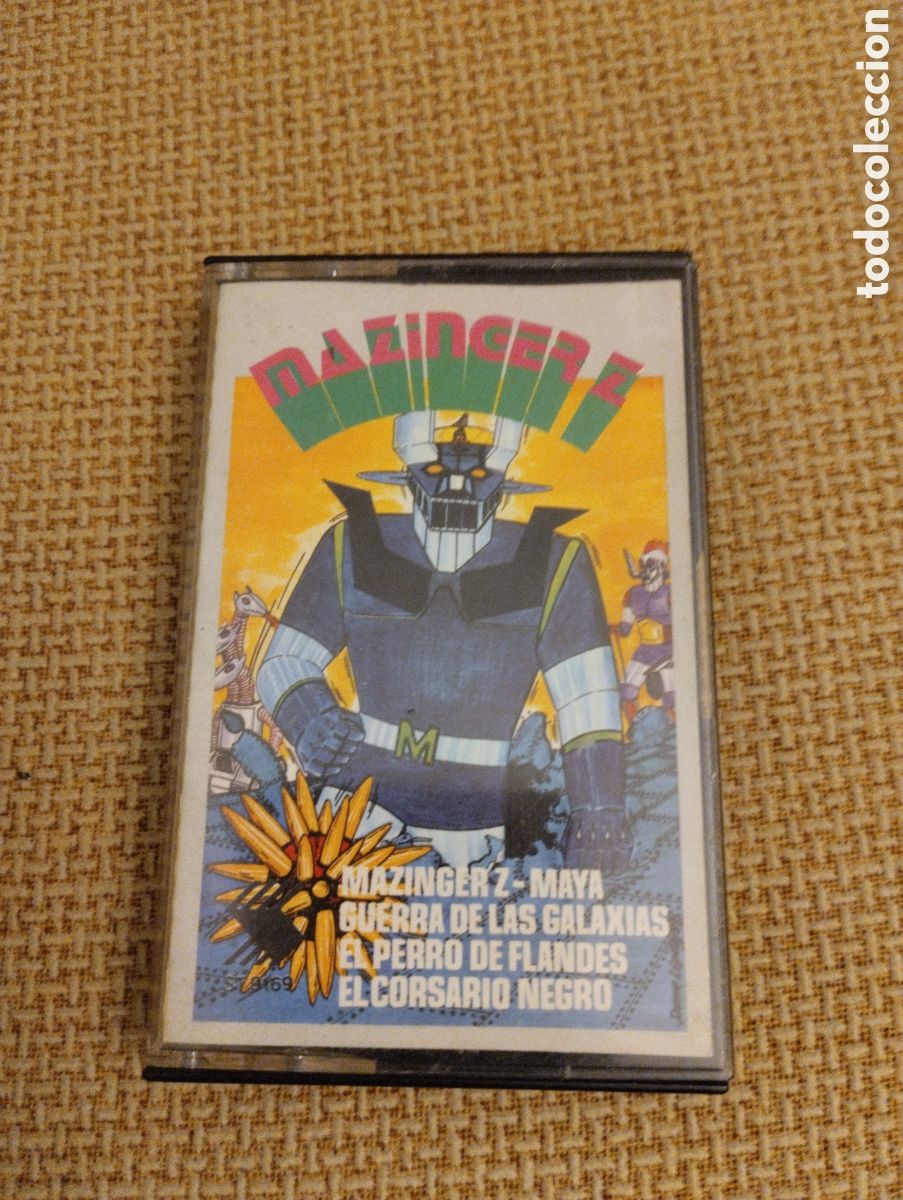 Casetes antiguos: Cinta casete antigua Mazinger Z