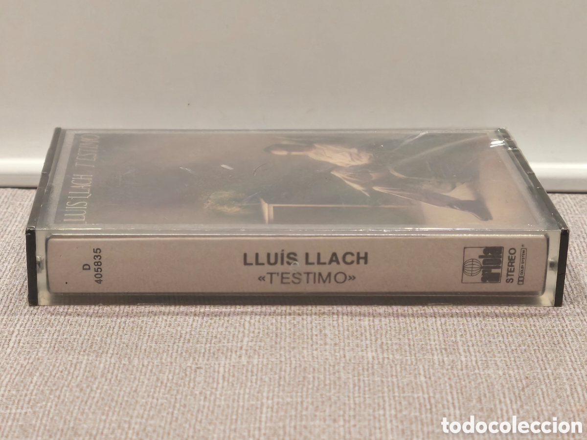Casetes antiguos: Cassette Llu&iacute;s Llach Precintado - Foto 3