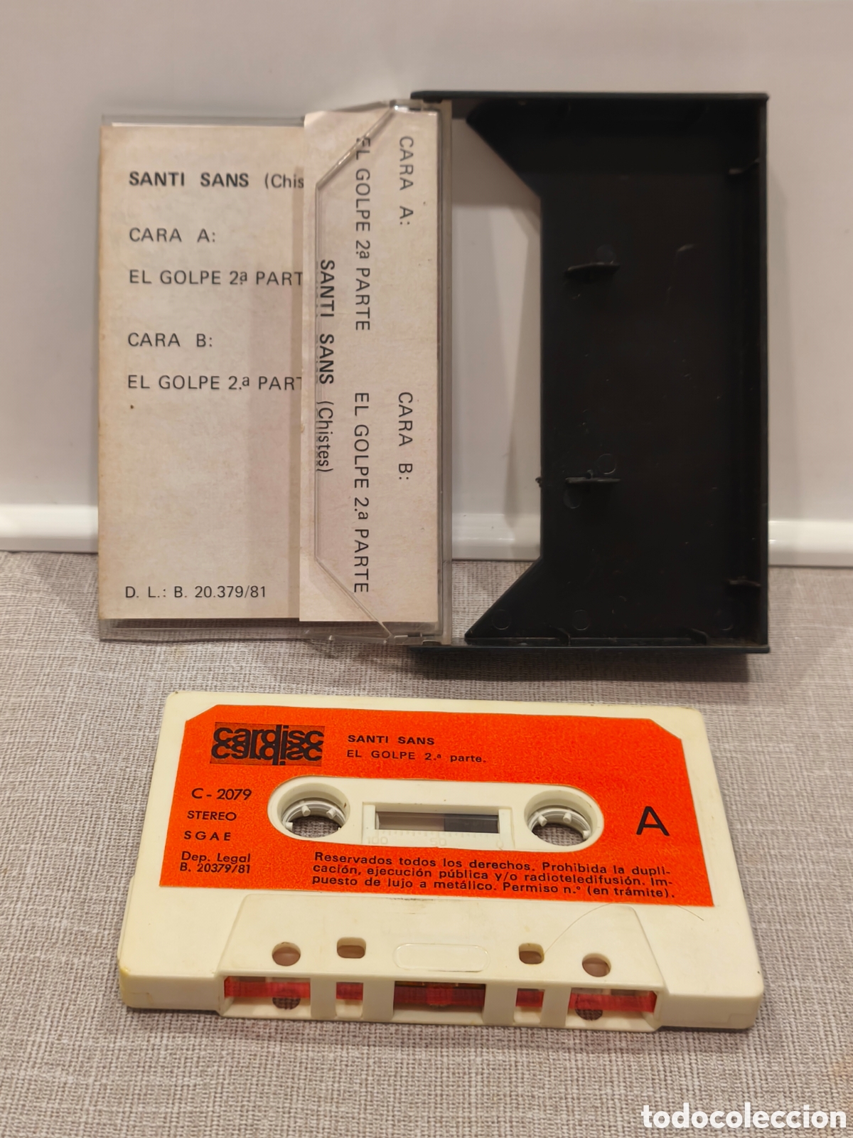 Casetes antiguos: Cinta Cassette El Golpe 2a. Parte - Foto 4