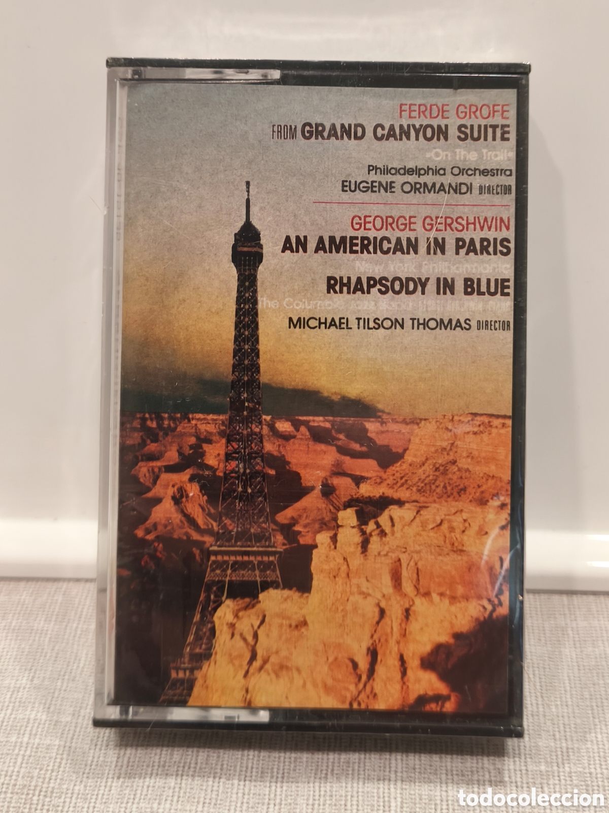 Casetes antiguos: Cassette precintado m&uacute;sica cl&aacute;sica