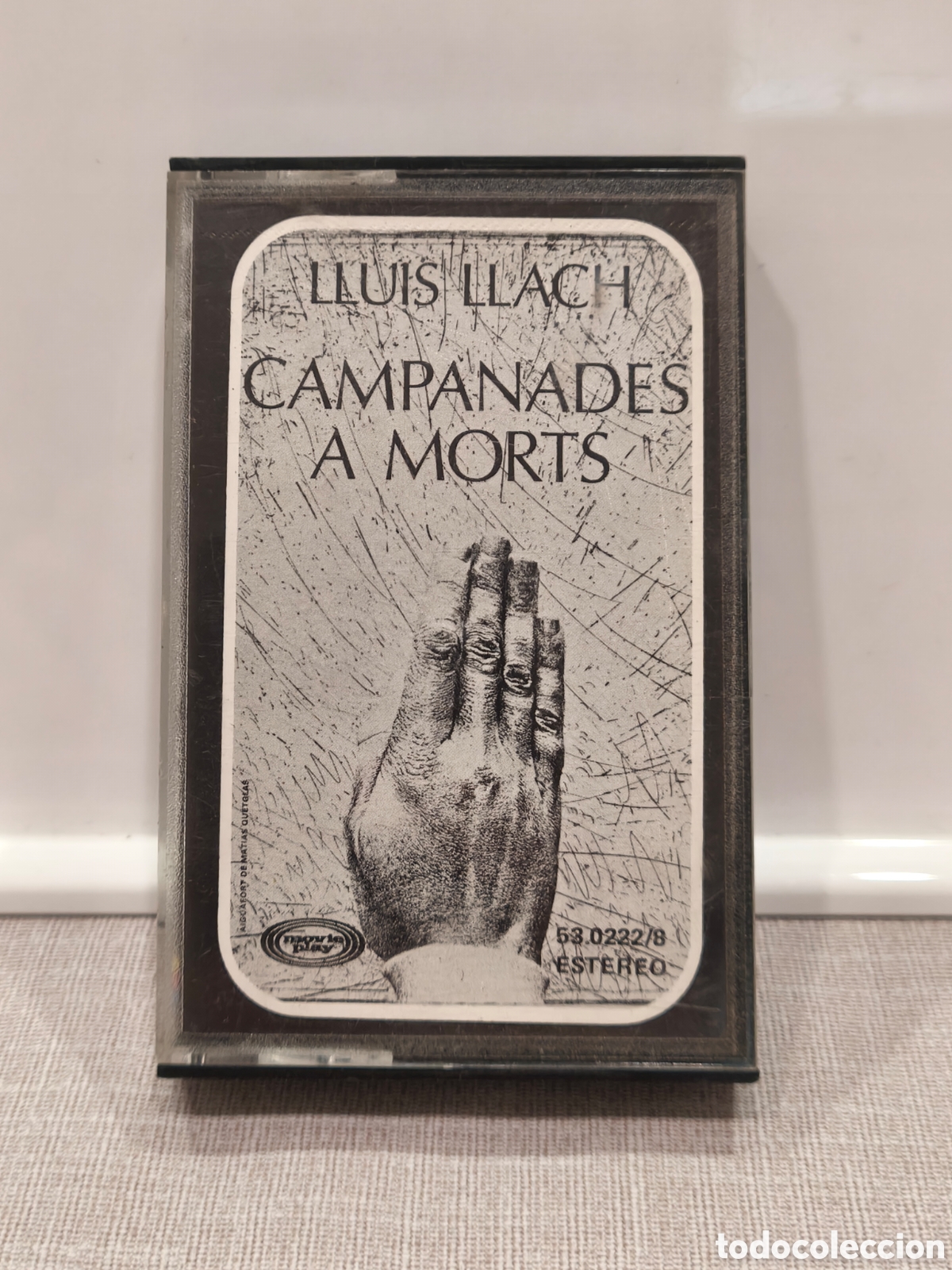 Casetes antiguos: Cinta cassette Llu&iacute;s Llach
