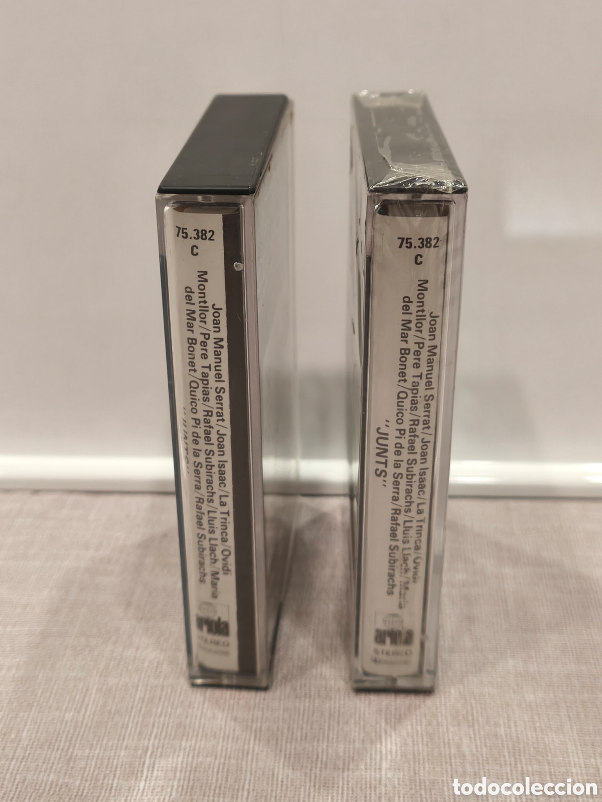 Casetes antiguos: 2 cintas de cassette JUNTS (Una precintada) - Foto 3
