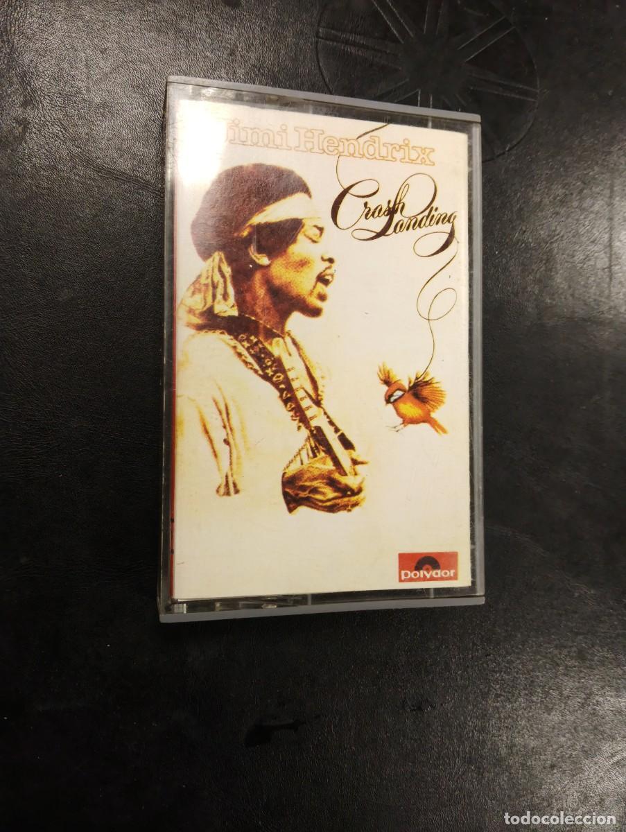 Casetes antiguos: CINTA CASET CASSETTE POLYDOR - JIMI HENDRIX - CRASH LANDING