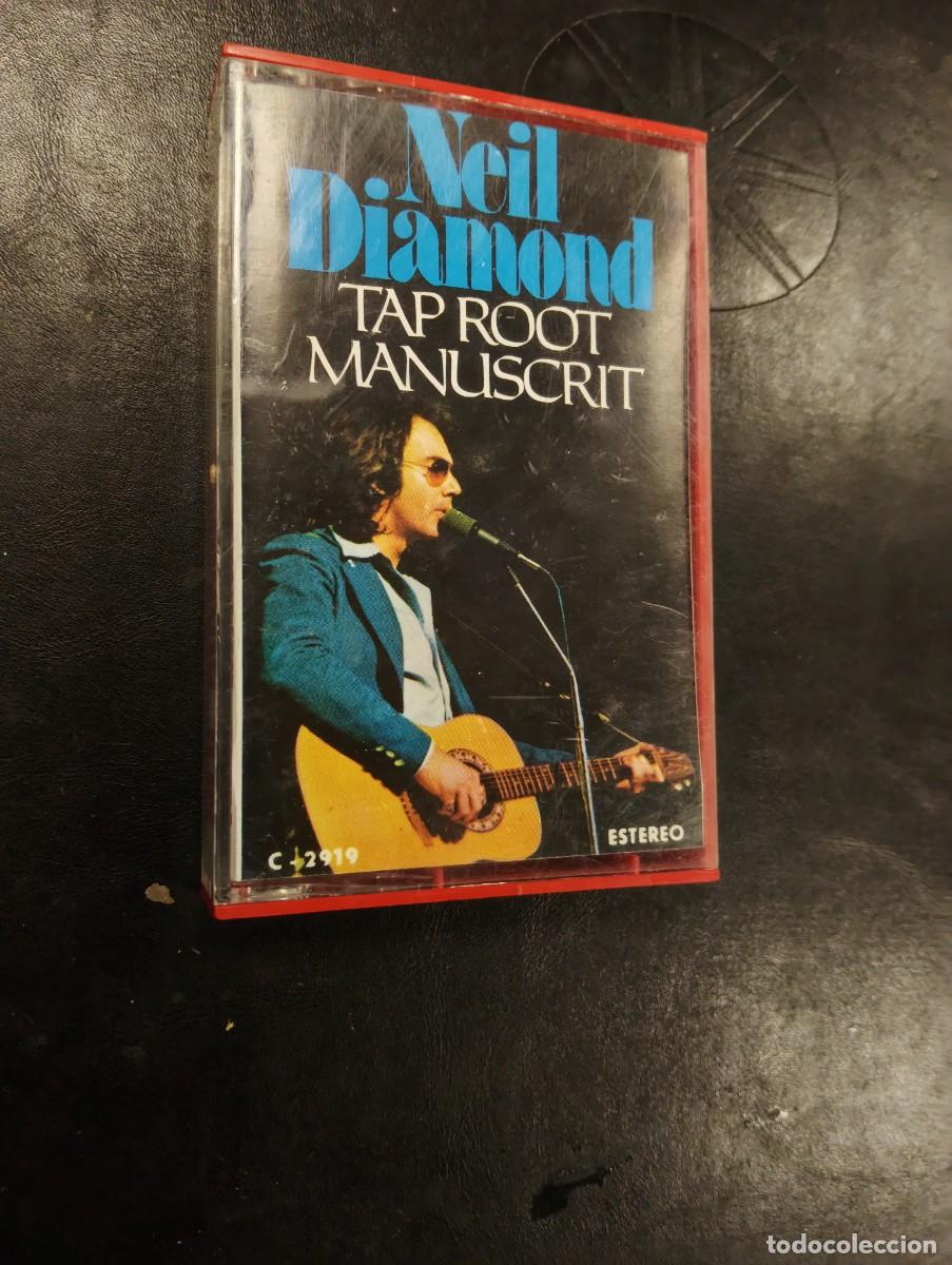 Casetes antiguos: CINTA CASET CASSETTE MCA RECORDS - NEIL DIAMOND - TAP ROOT MANUSCRIT
