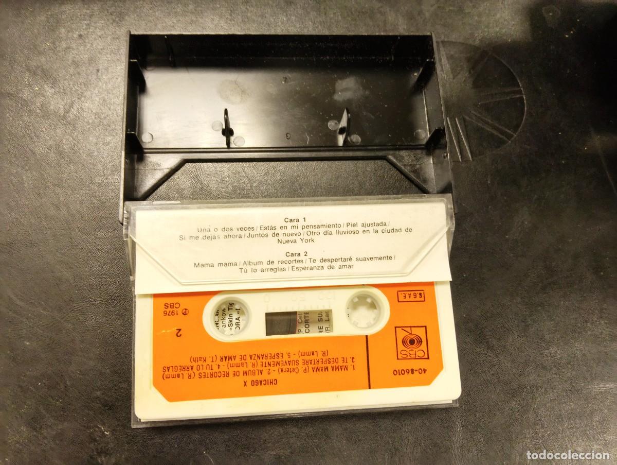 Casetes antiguos: CINTA CASET CASSETTE CBS - CHICAGO - X - Foto 2