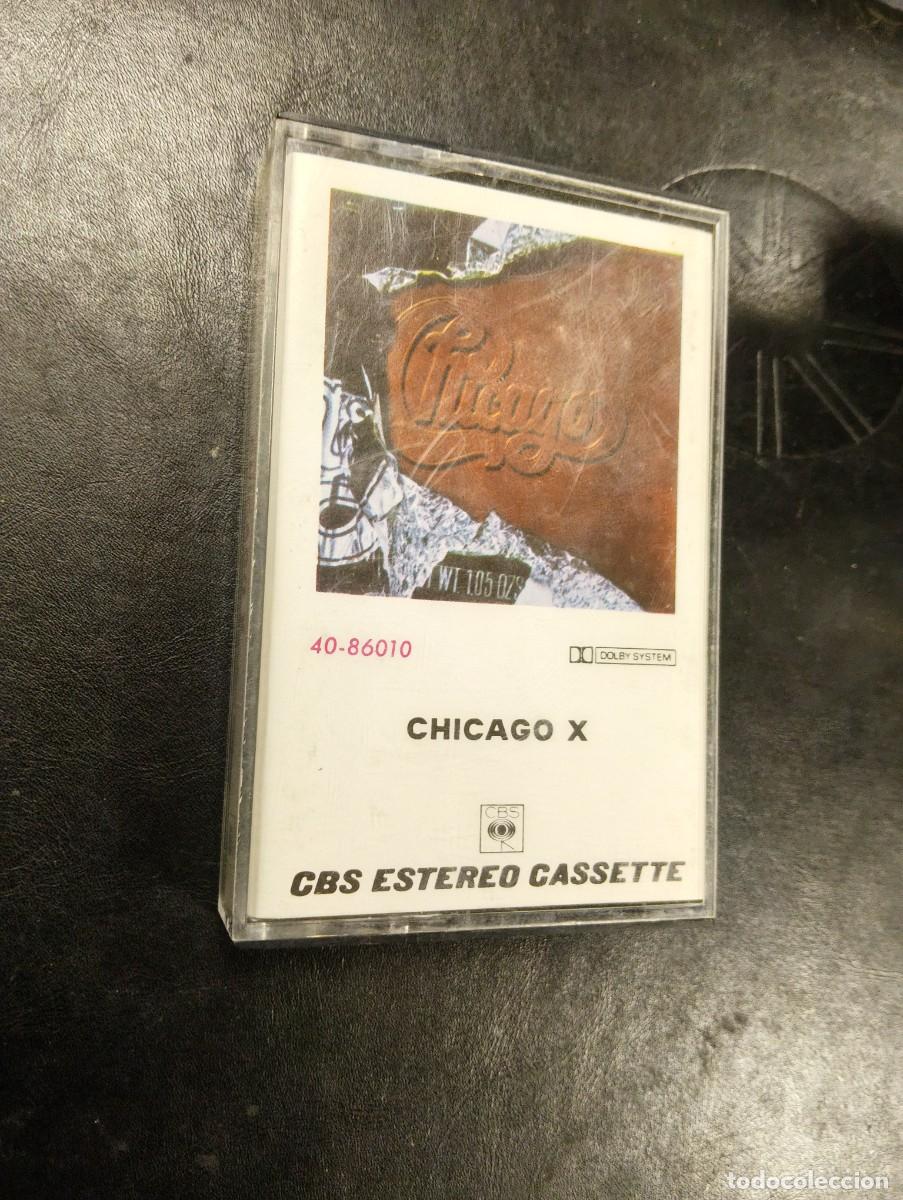 Casetes antiguos: CINTA CASET CASSETTE CBS - CHICAGO - X - Foto 1
