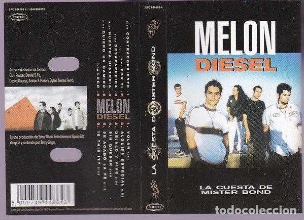 Casetes antiguos: Melon Diesel &ndash; La Cuesta de Mister Bond (Cassette, Epic EPC 494486-4)